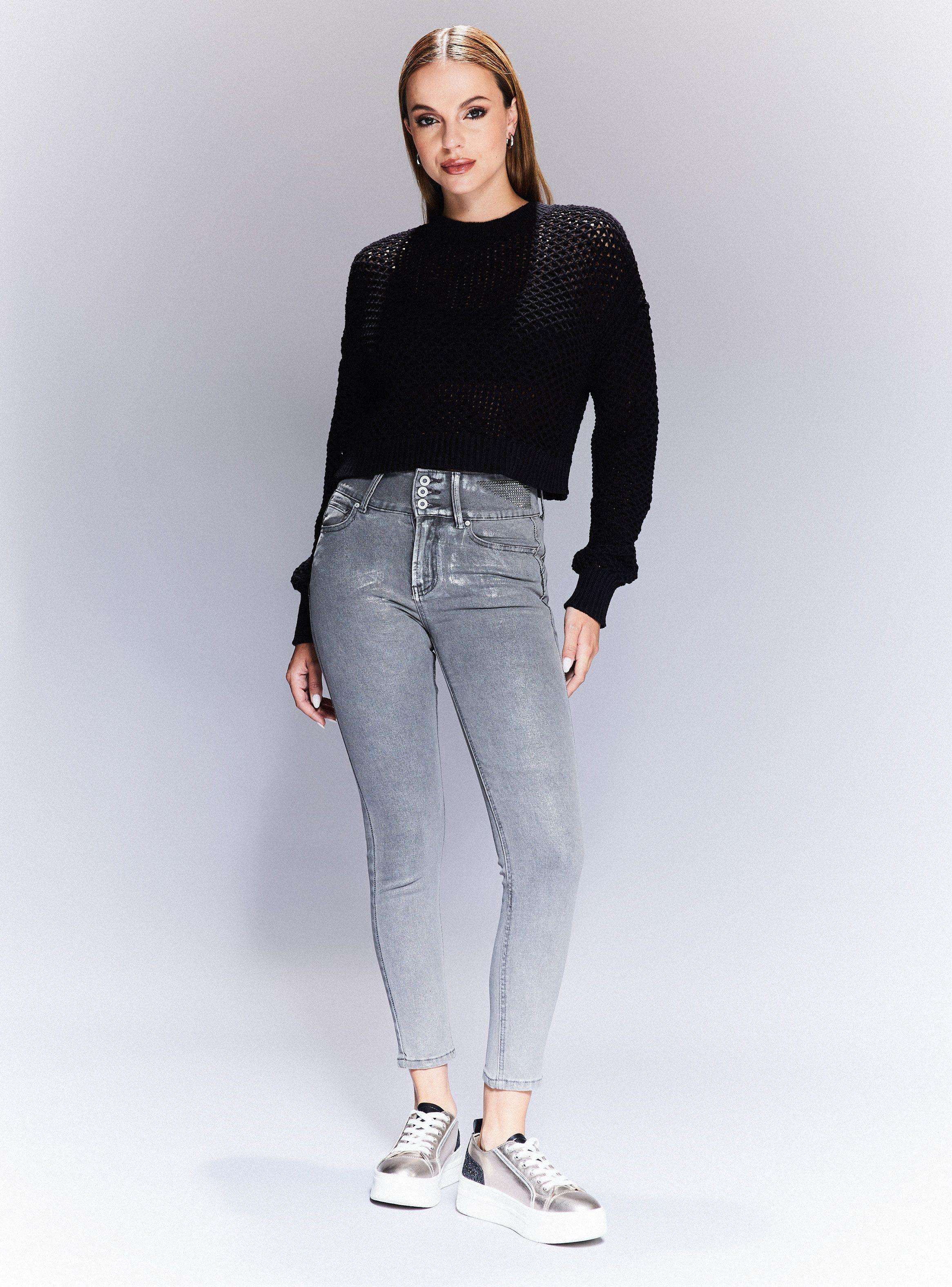 Sweater Tejido Calado Hilado Grueso-4