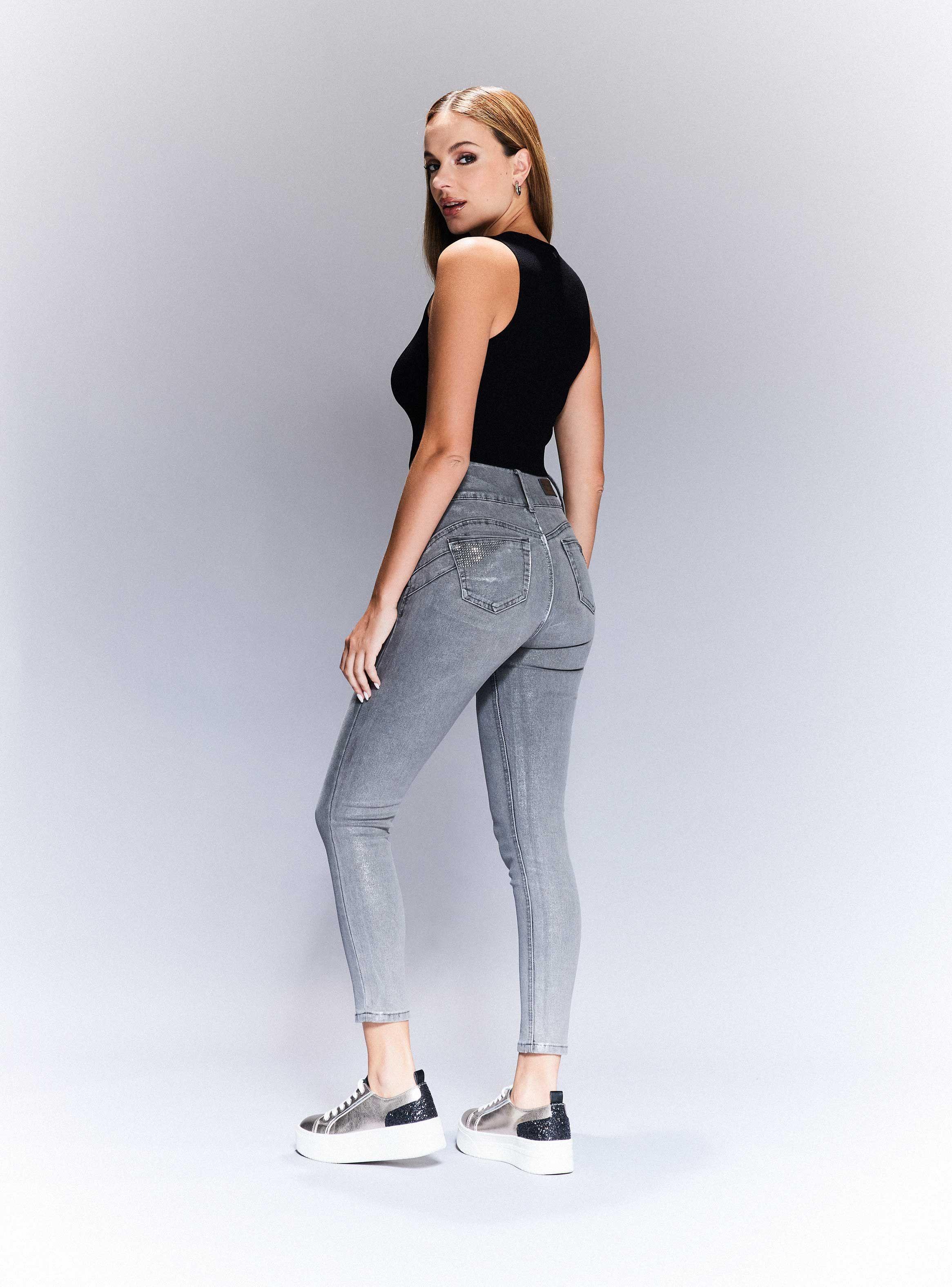 Polera Vest Ajustado Look Tejido-5