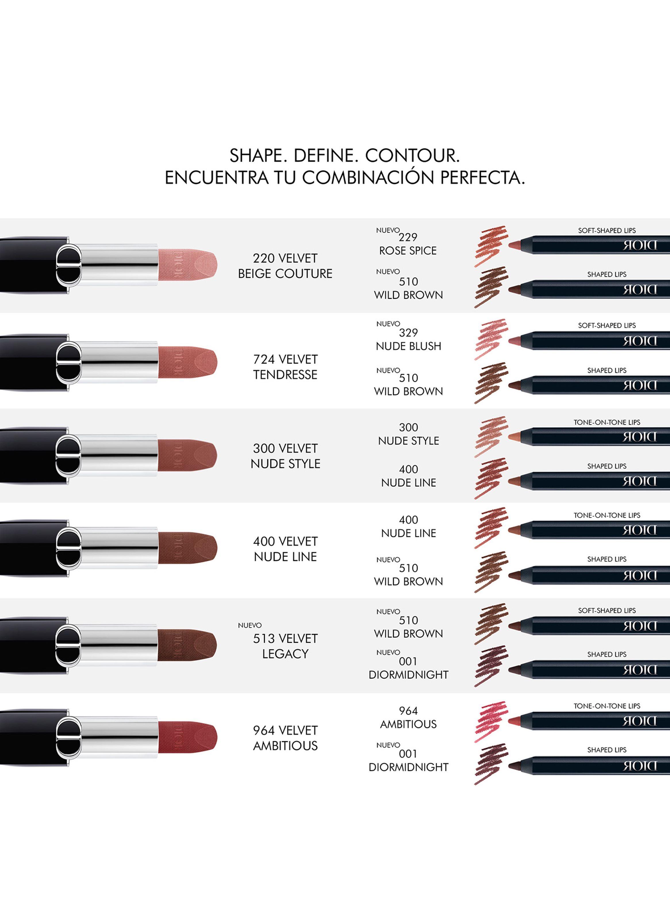 Delinador de Labios Rouge Dior Contour 310 Beige Tulle 1.20 g-3