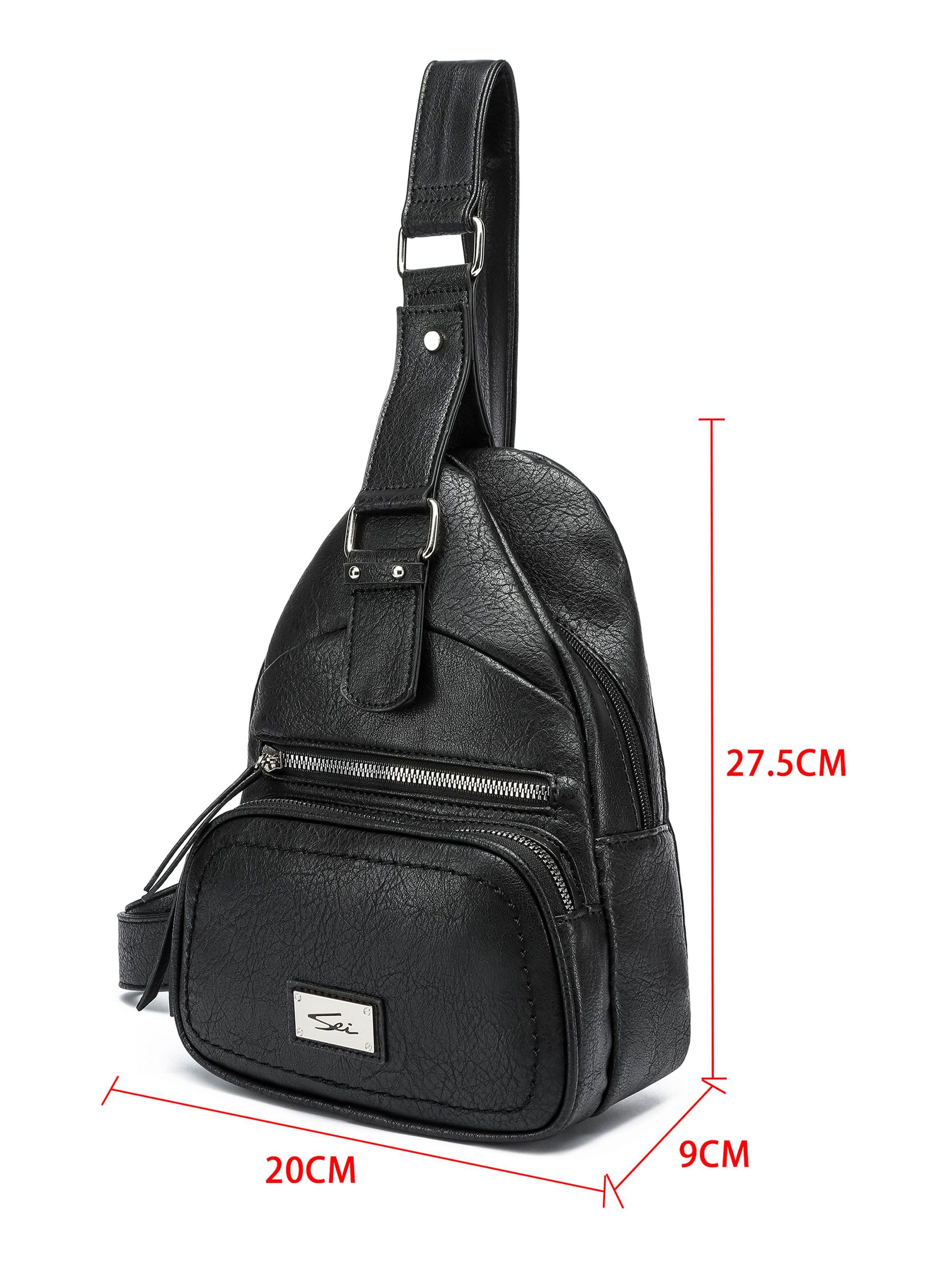 Mochila Body Bag Iris Negro-1