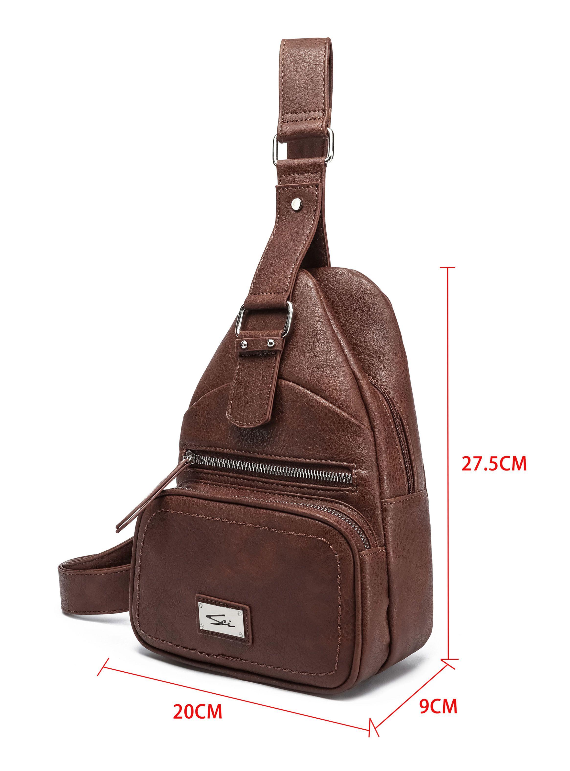 Mochila Body Bag Iris Café-1