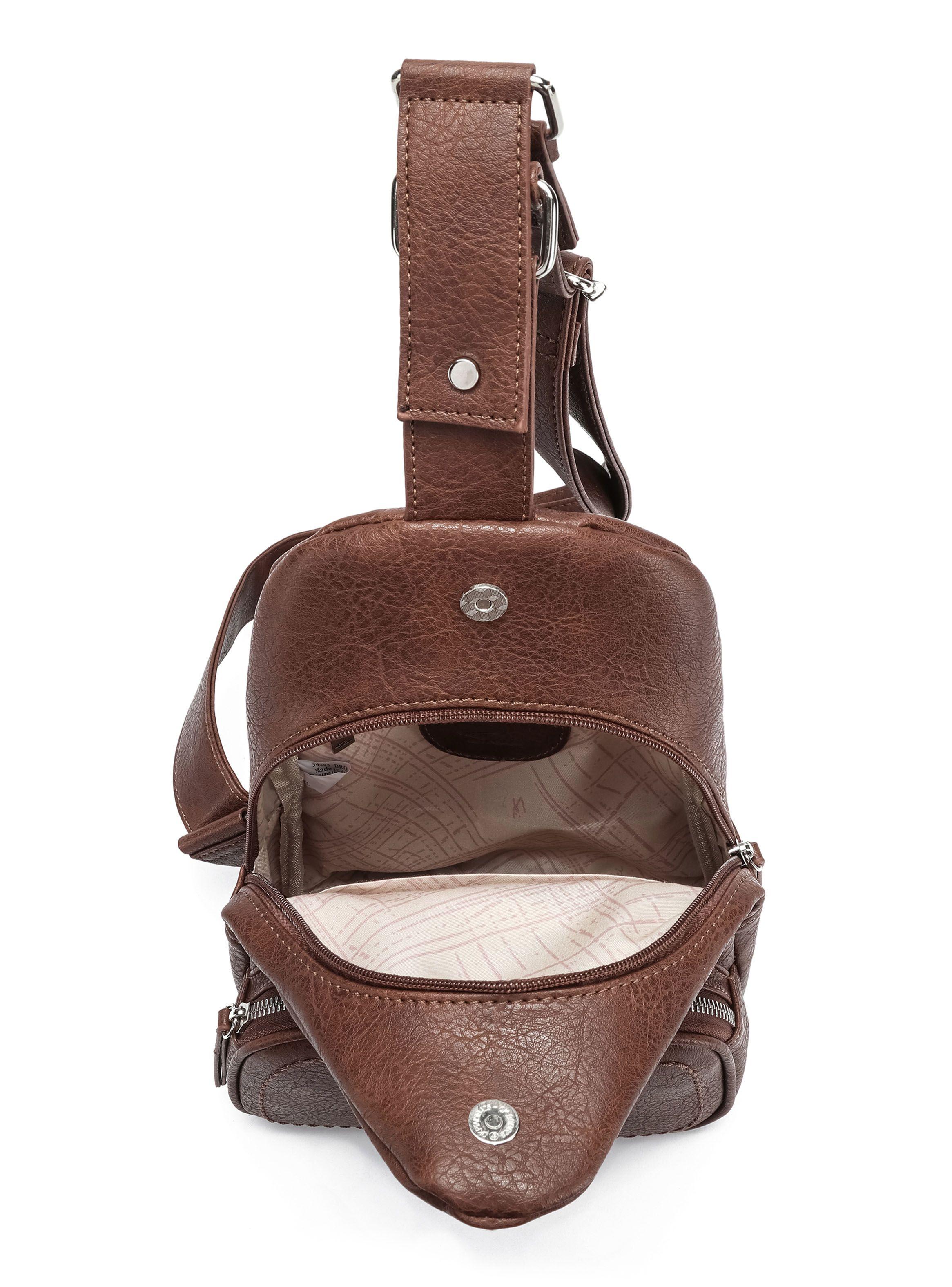 Mochila Body Bag Iris Café-3