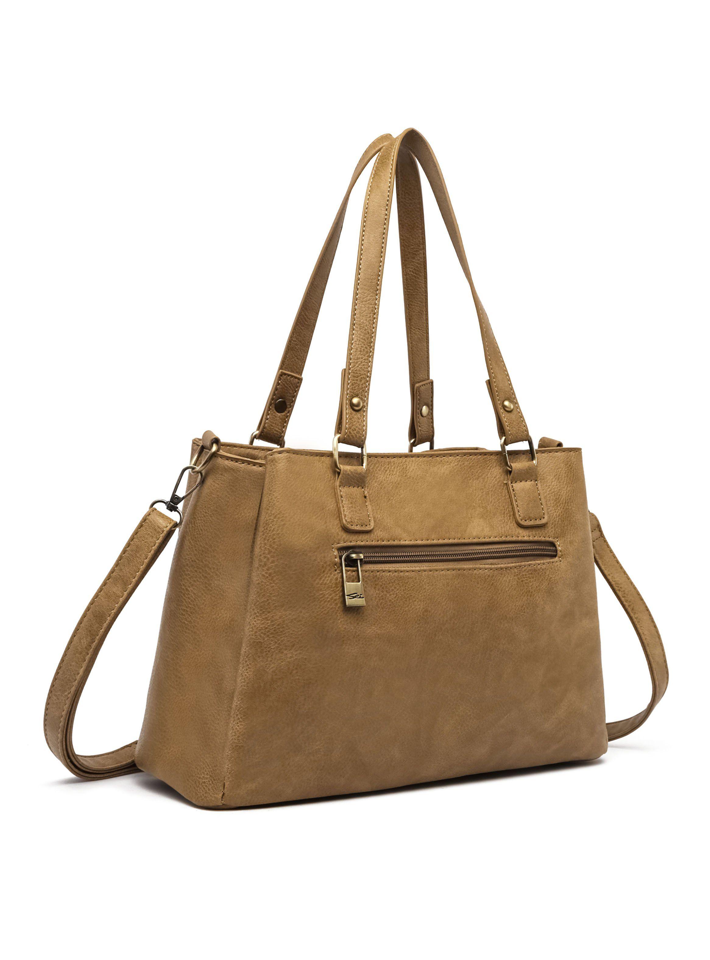 Cartera Melania Café-2