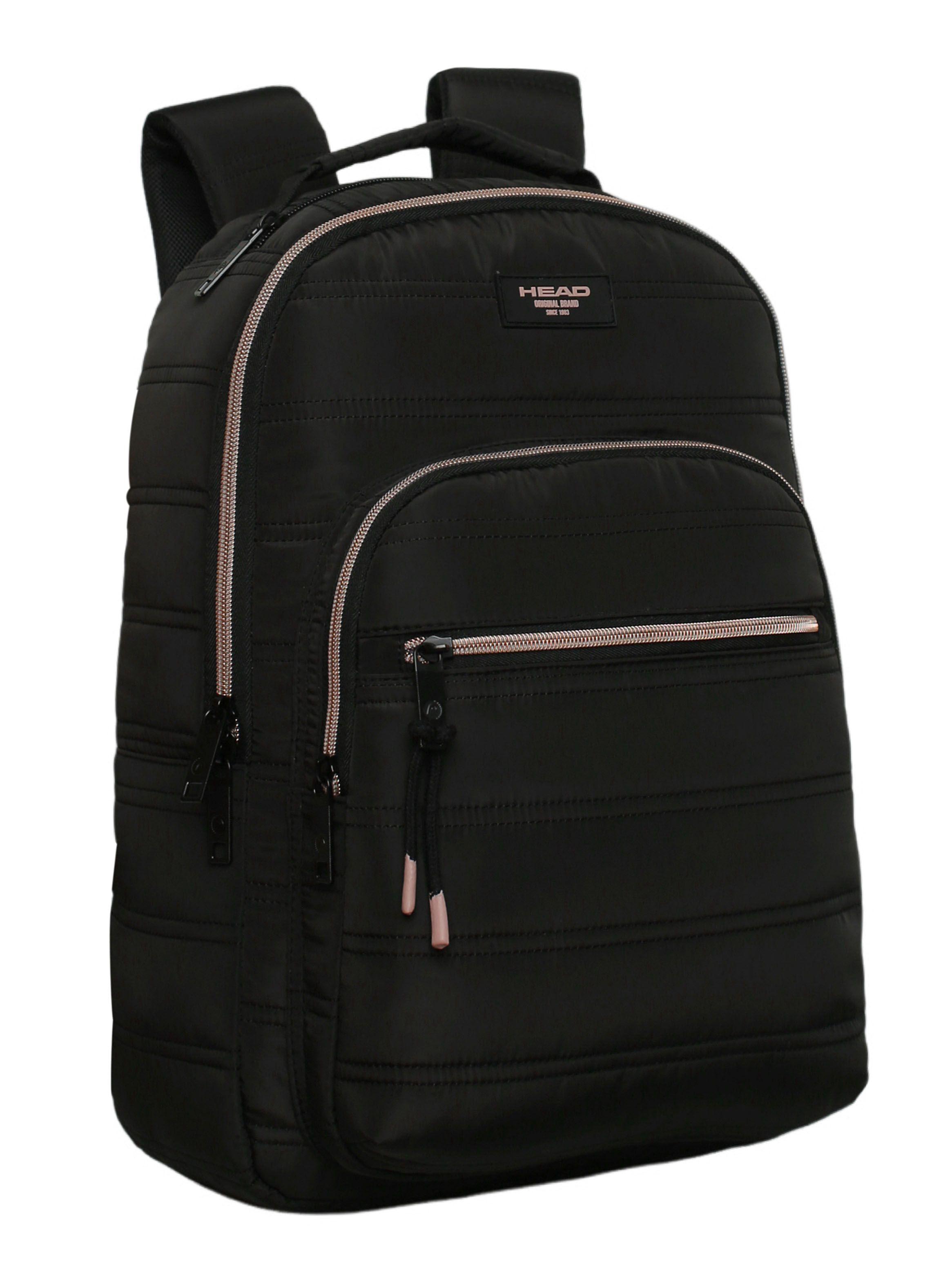 Mochila Mujer Impreza 27L Negro Rose Gold-0