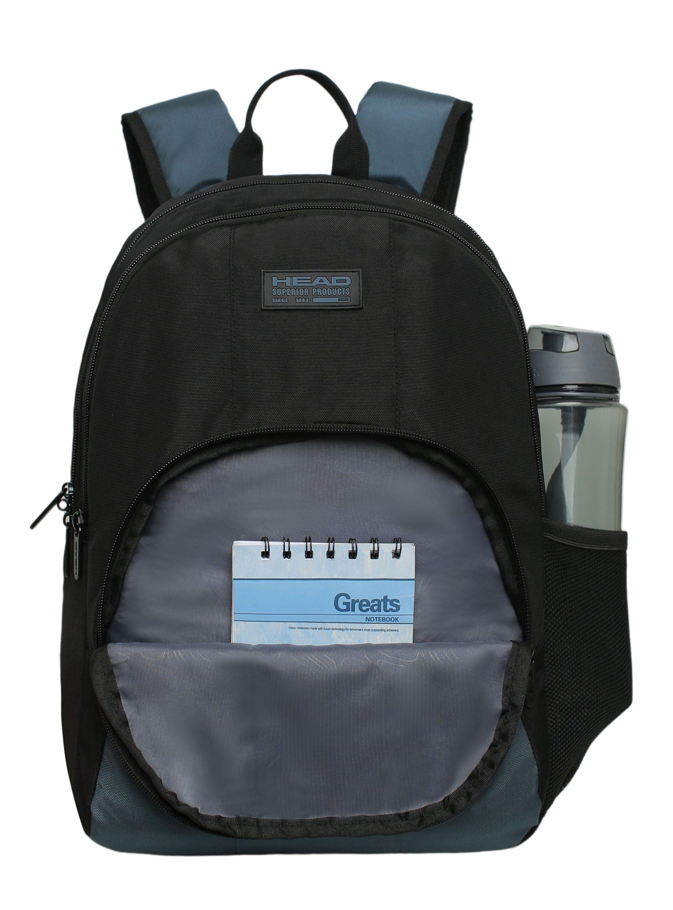 Mochila Unisex Chiron 25 L Negro Azul-2