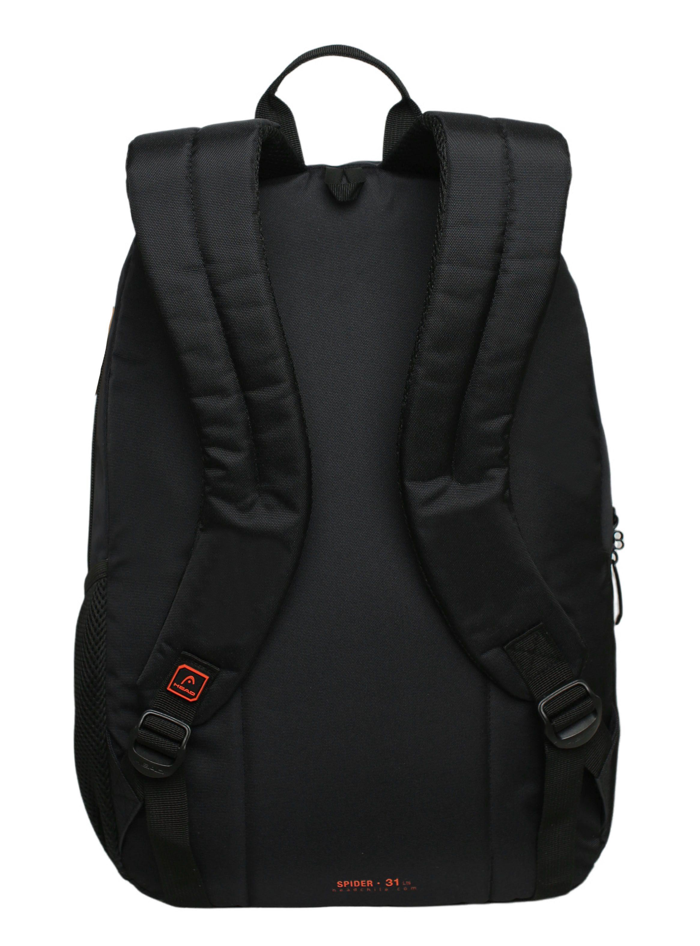 Mochila Unisex Spider Negro 30L-1