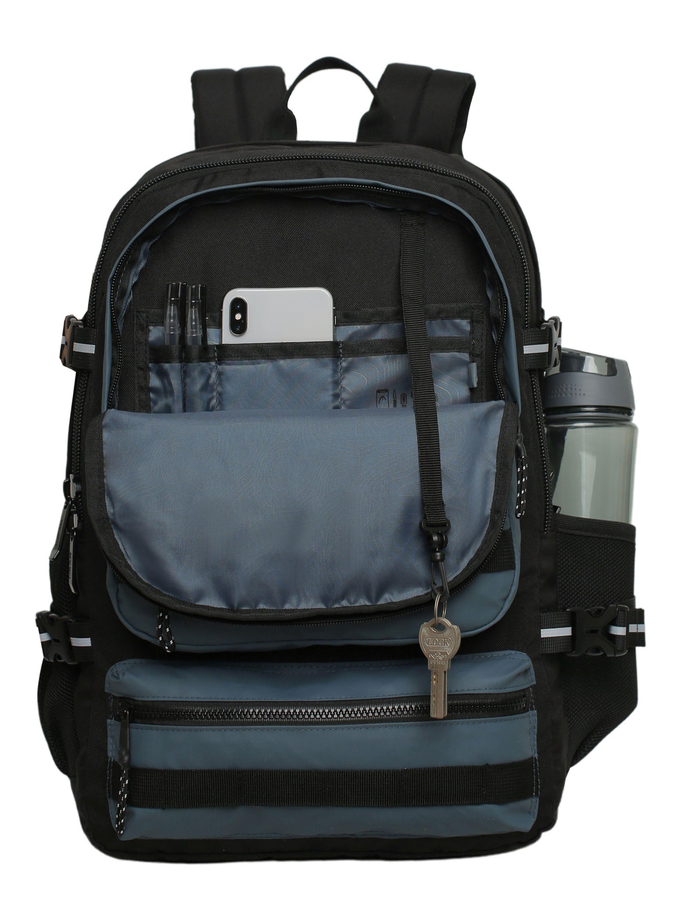 Mochila Unisex Expedition 40 L Azul-5