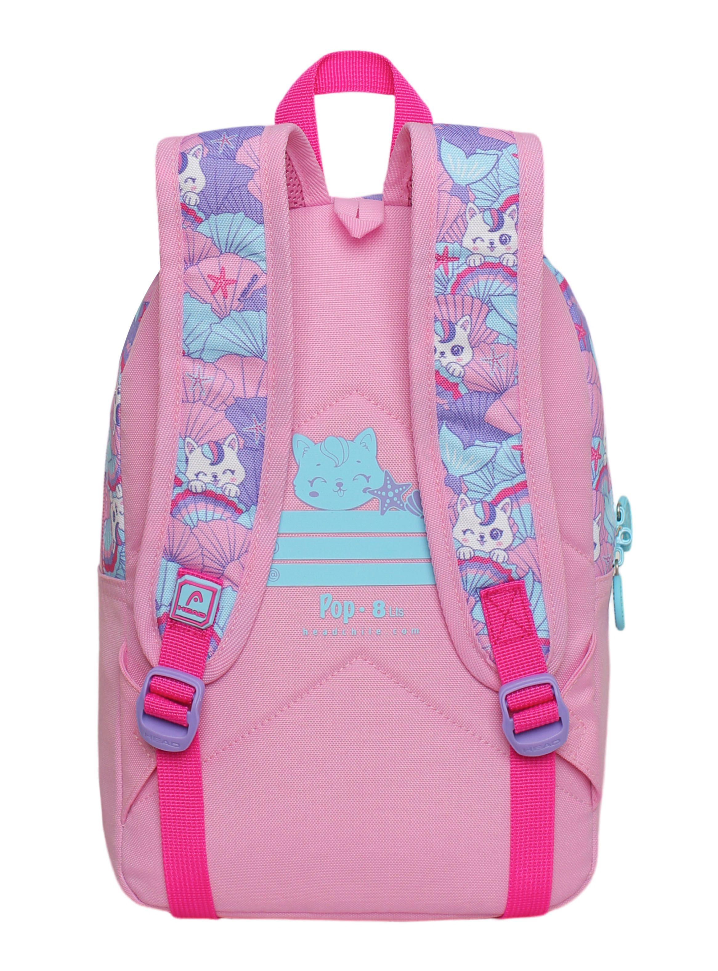 Mochila Niña Pop 8 L Rosa-1