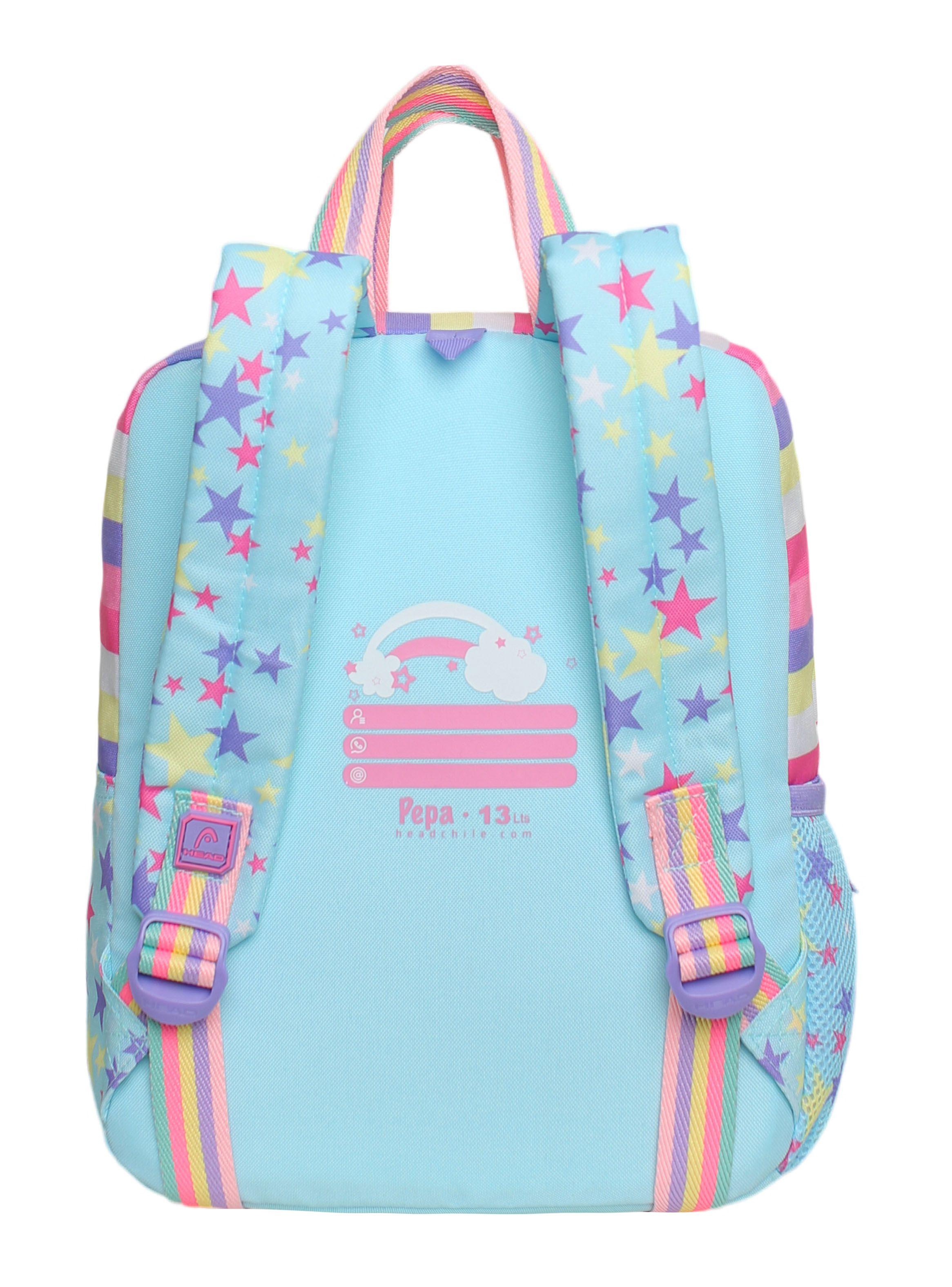 Mochila Niña Pepa 13 L Celeste-1