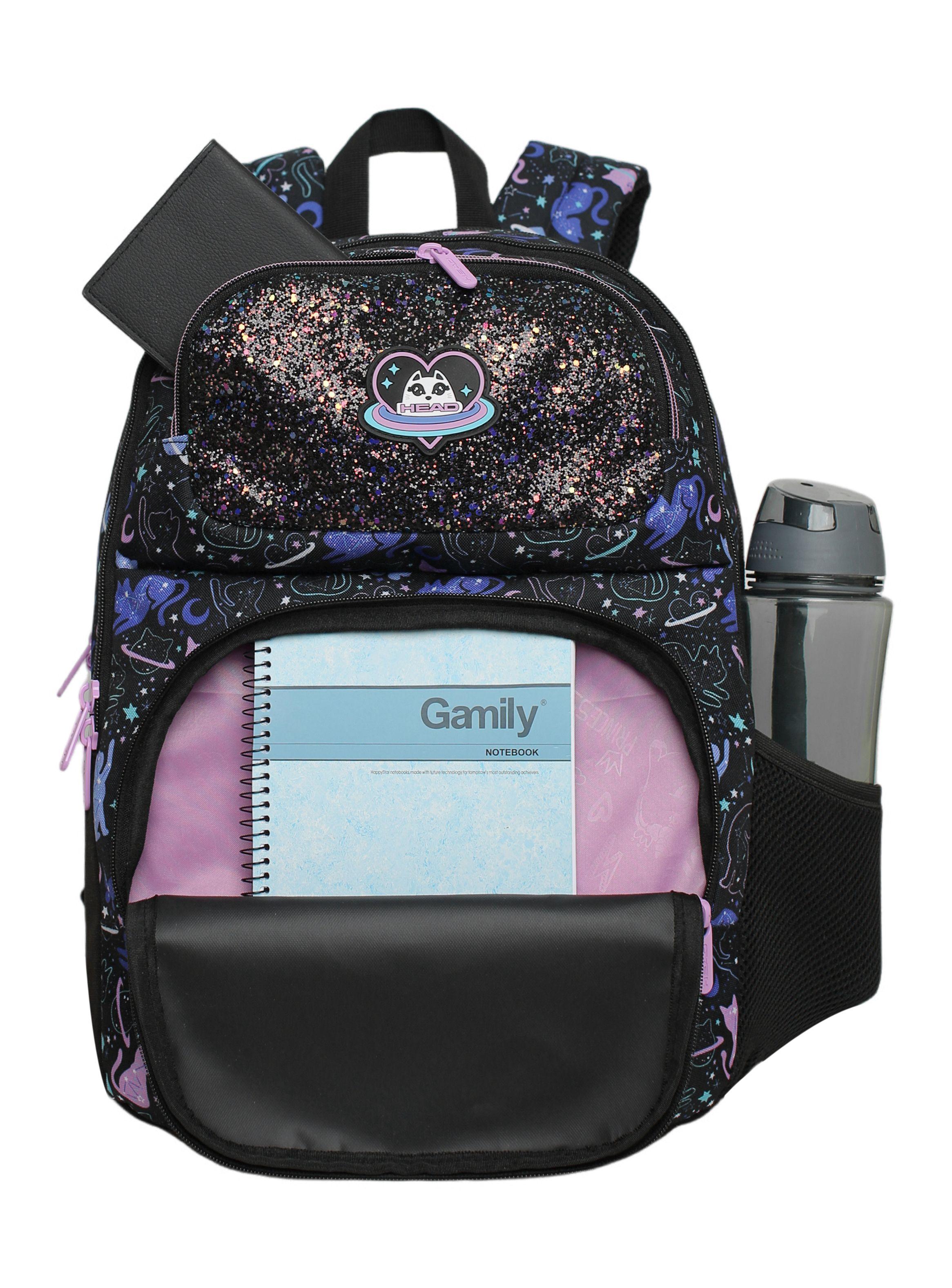 Mochila Niña Fantasy 32 L Negro-3