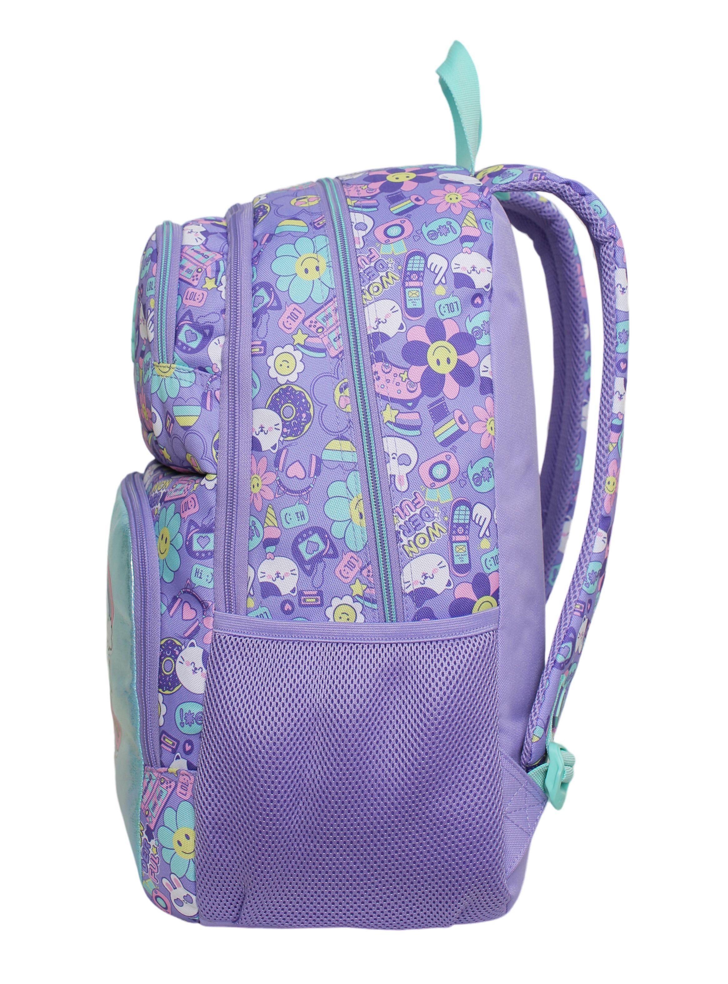Mochila Niña Fantasy 32 L Lila-3