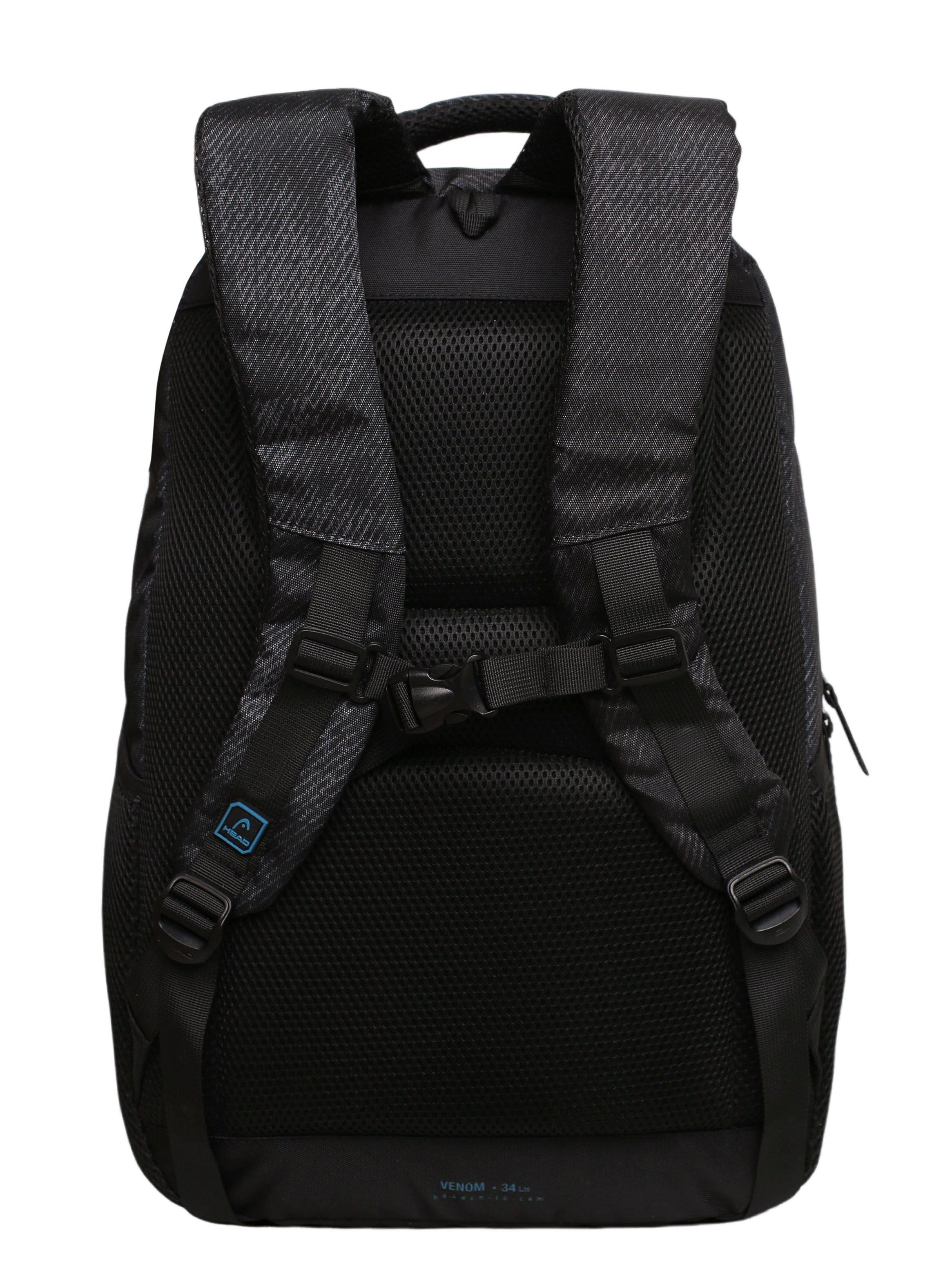 Mochila Unisex Venom 34 L Negro Head | Paris.cl