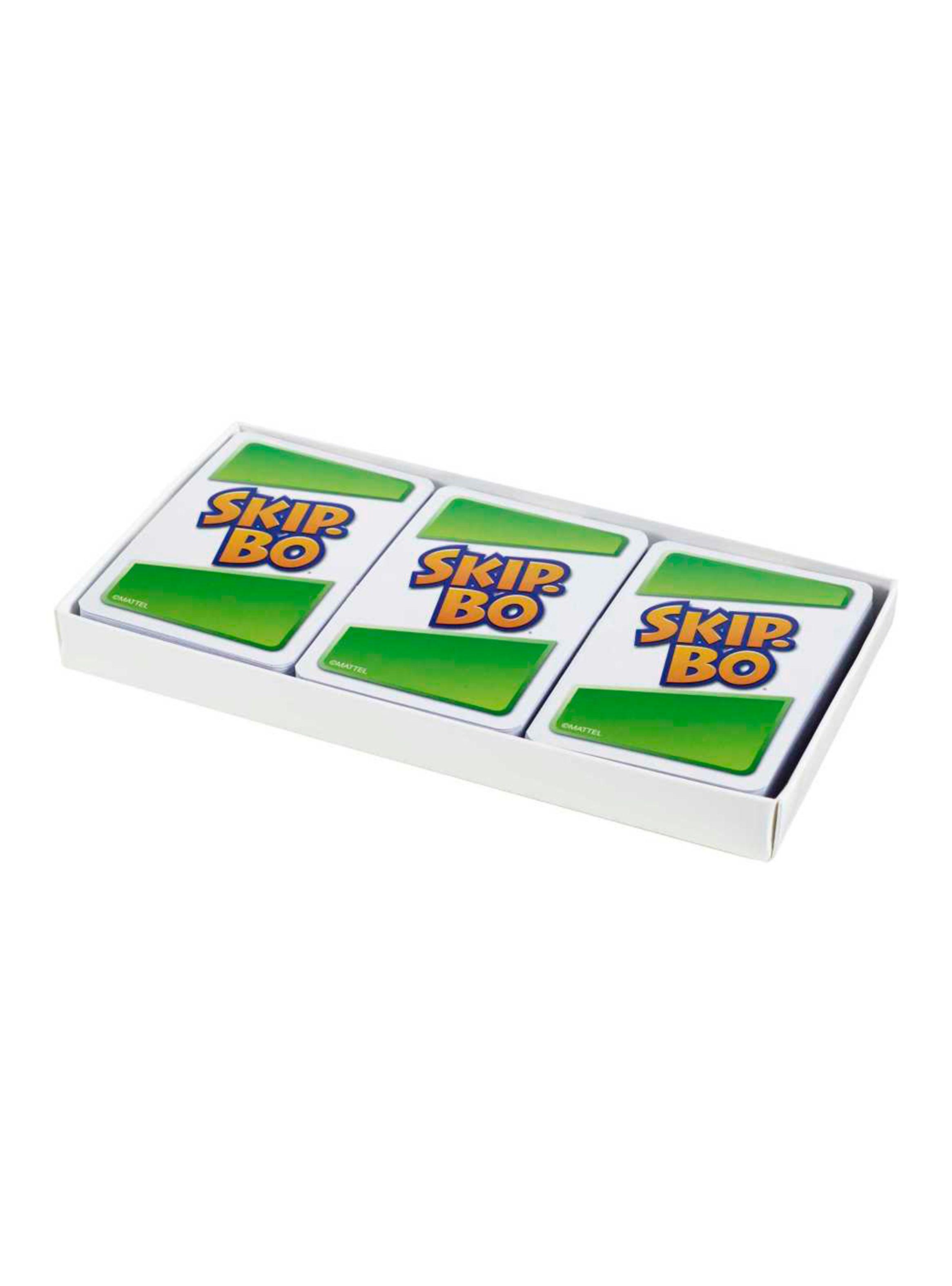 Juego de Cartas Skip-Bo Diversión Instantánea 162 Tarjetas-3