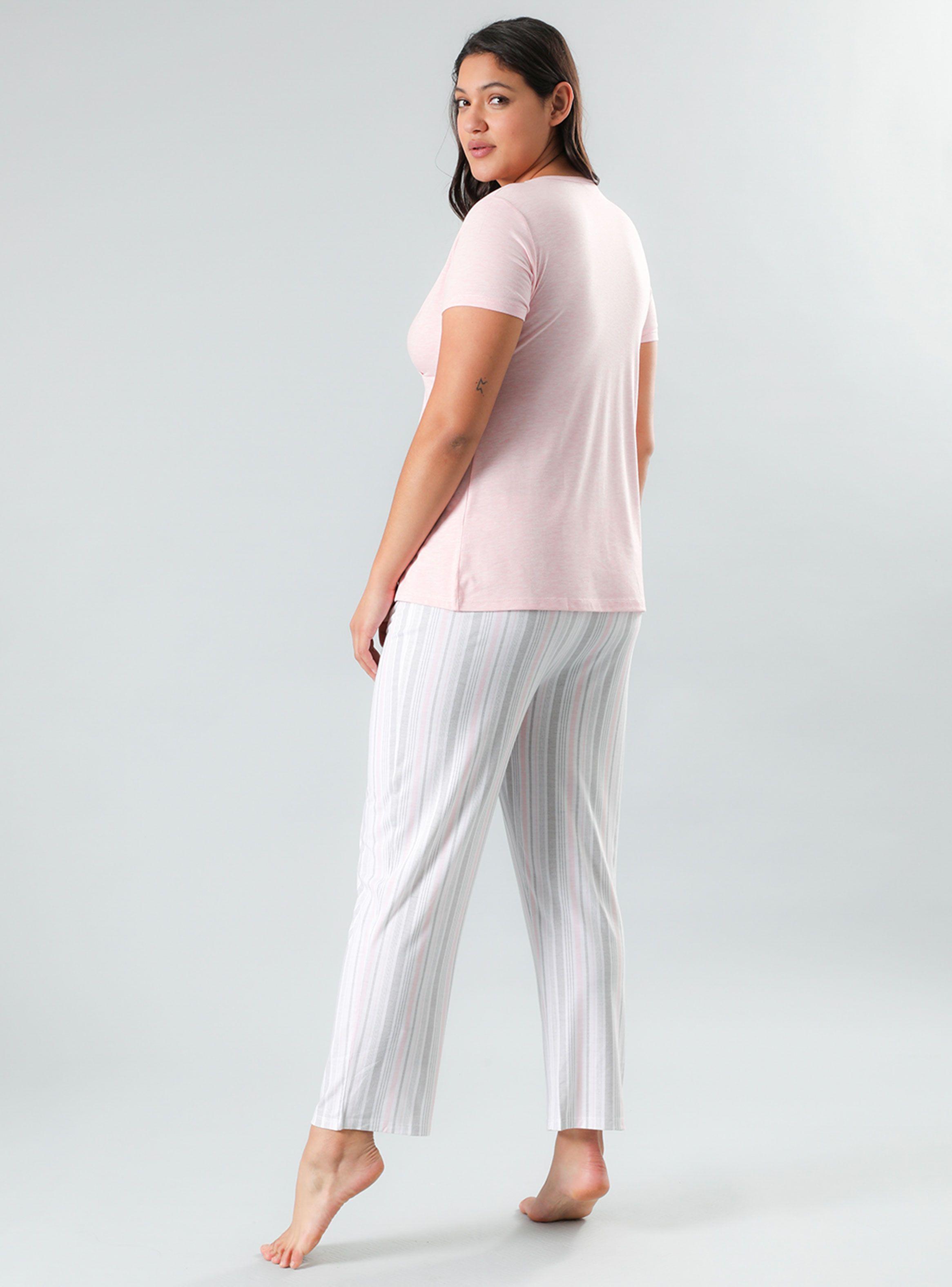 Pijama Maternal Top + Pantalón-1