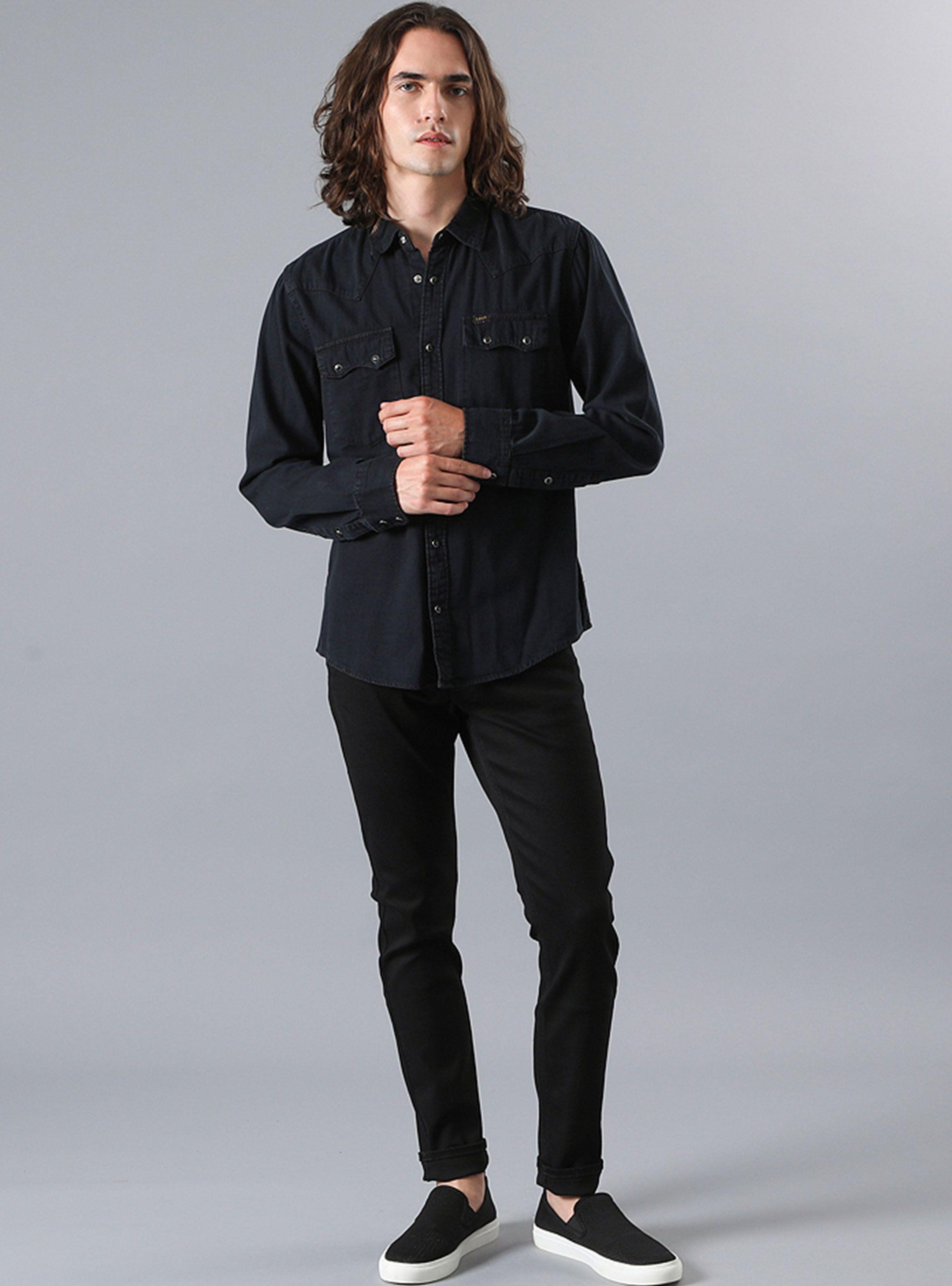 Camisa Western Casual Botones-3