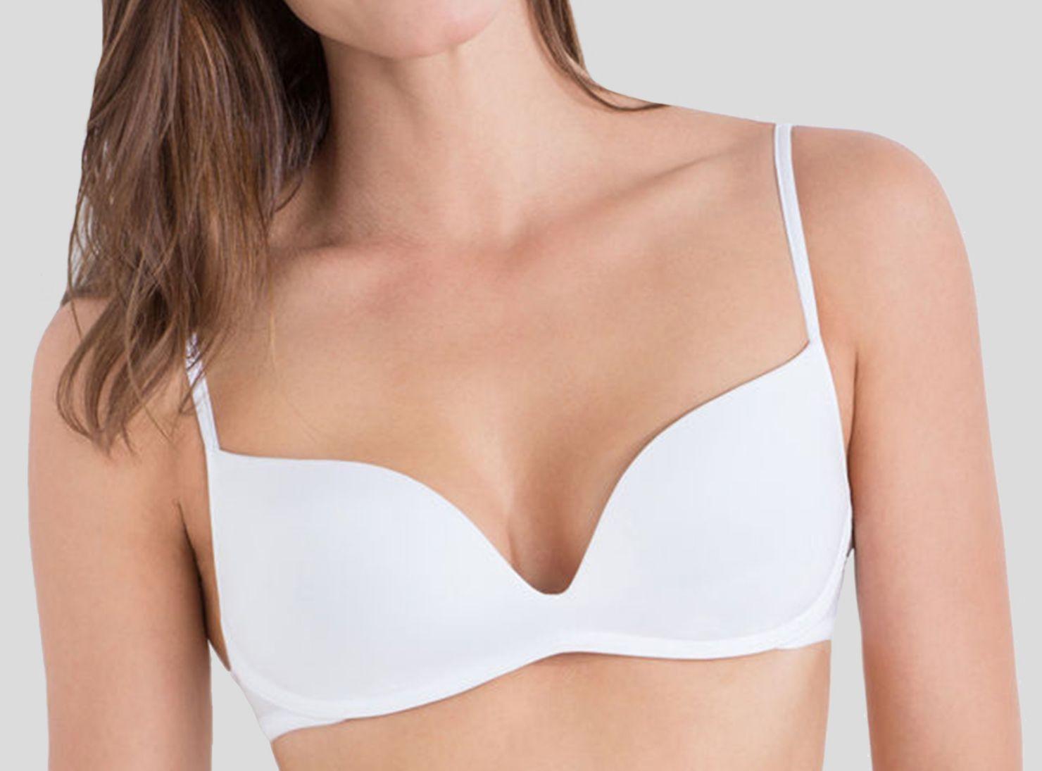 Sostén colo Blanco Diseño Liso Woman Secret-0