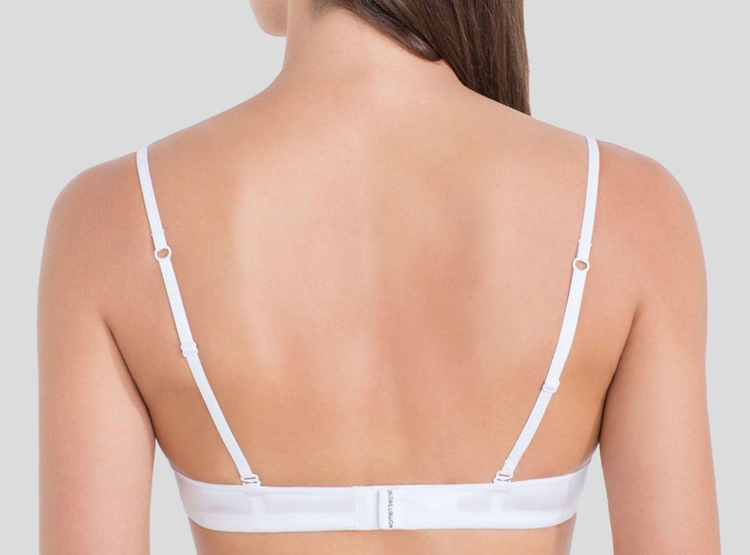 Sostén colo Blanco Diseño Liso Woman Secret-1
