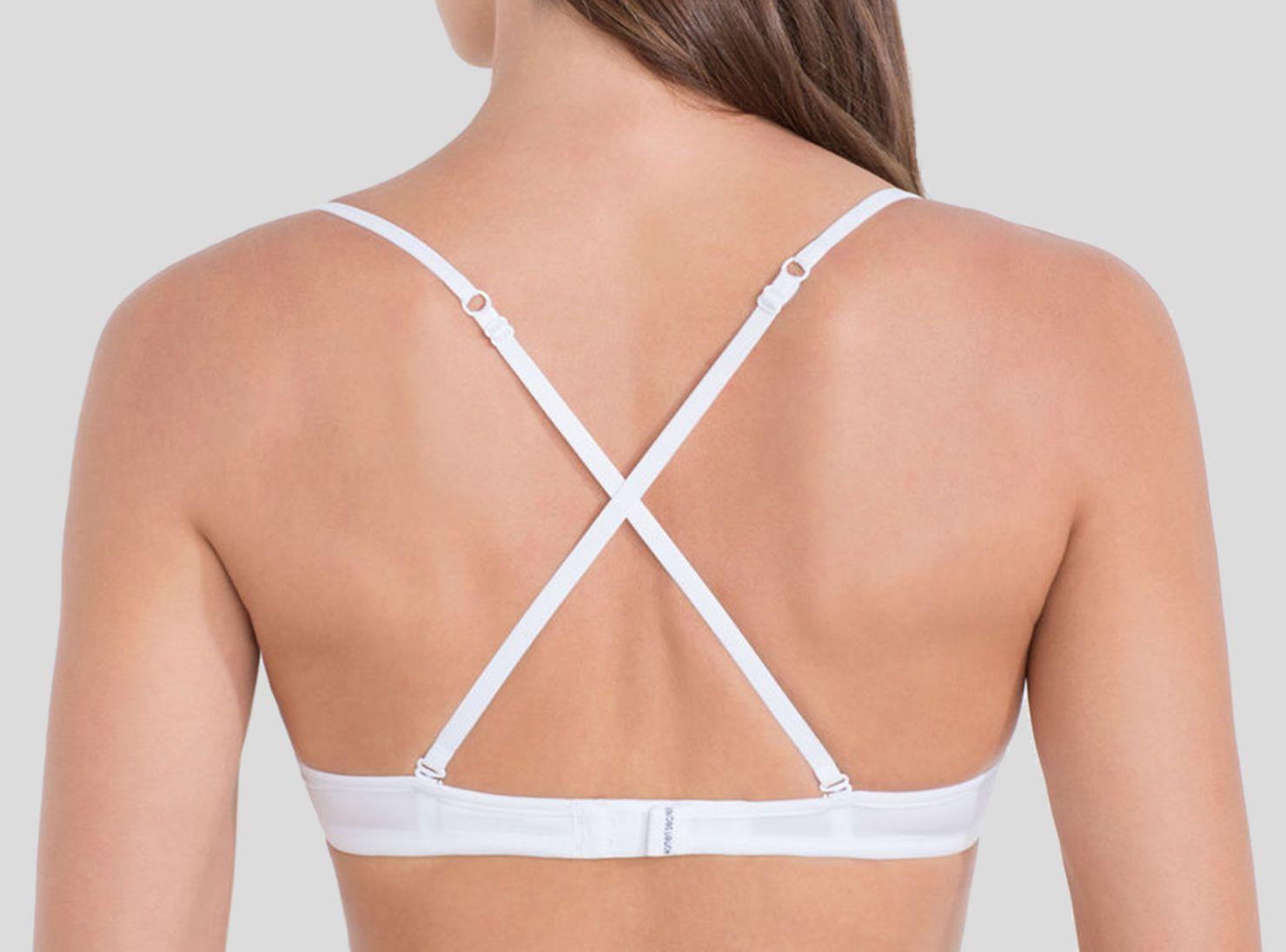 Sostén colo Blanco Diseño Liso Woman Secret-2