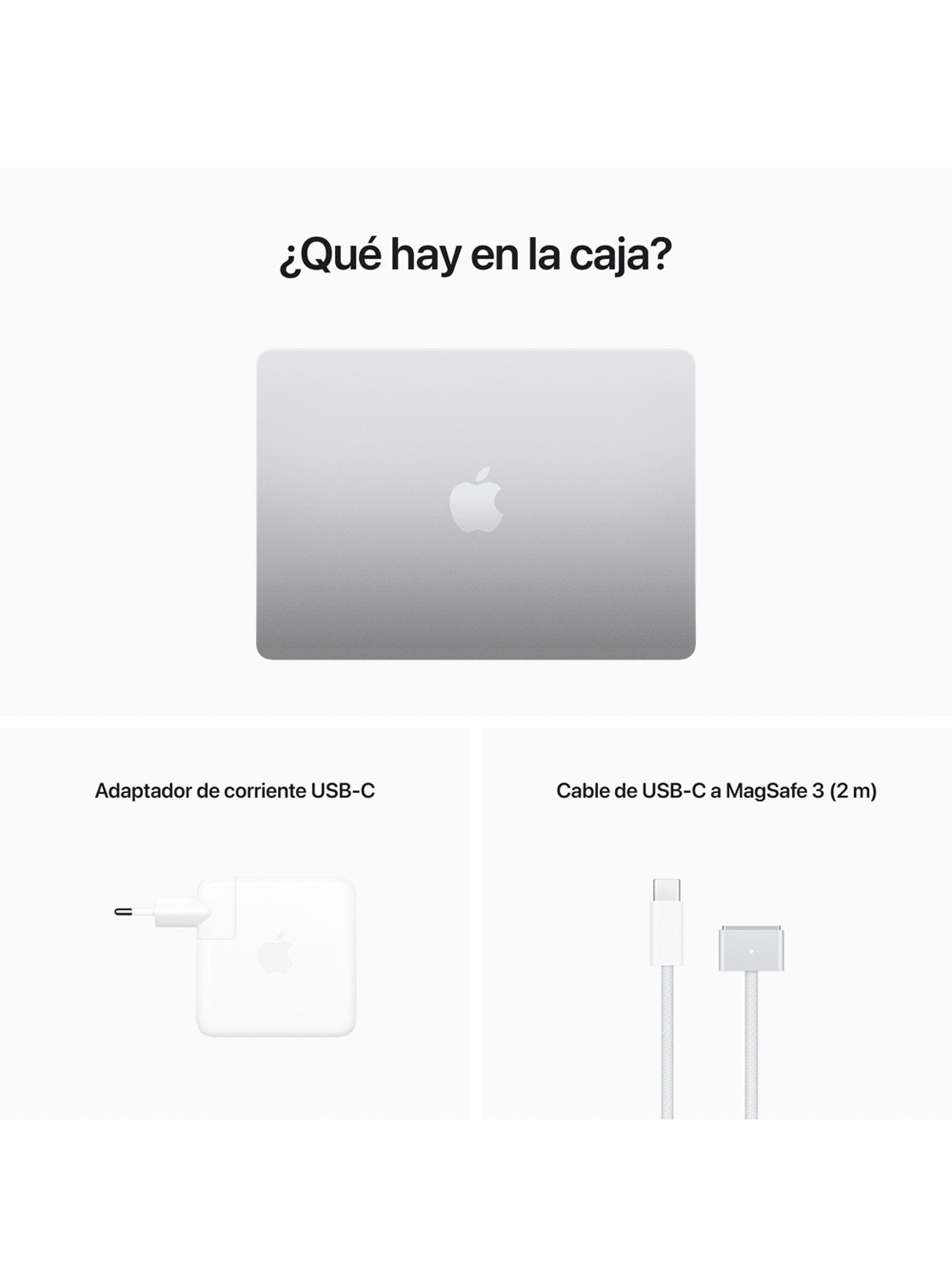 Apple MacBook Air 13.6" M2 8n CPU 8n GPU 8GB RAM 256GB SSD Color Plata-4