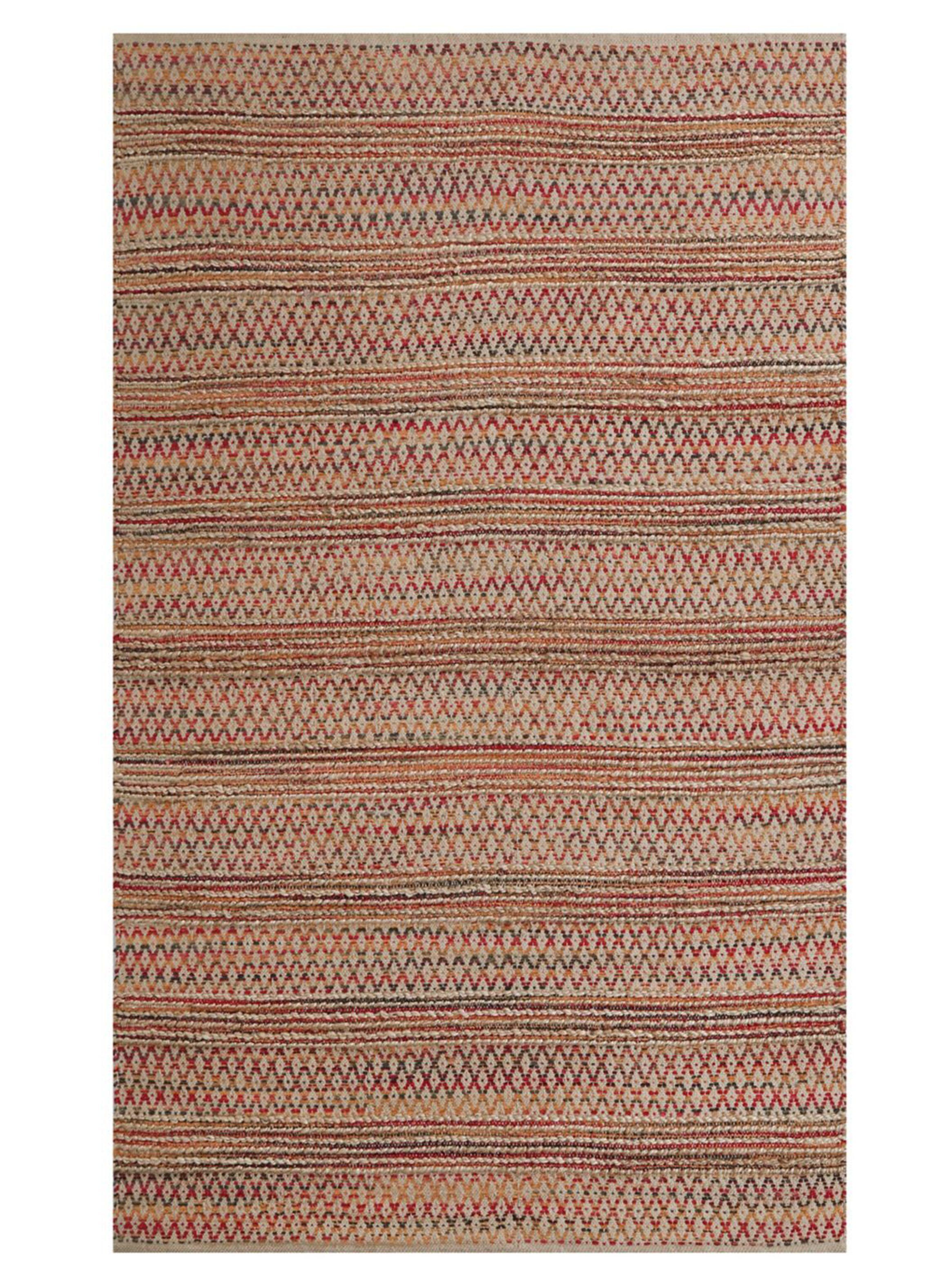 Alfombra Yute Viscosa Red 160 x 230 cm Attimo-0
