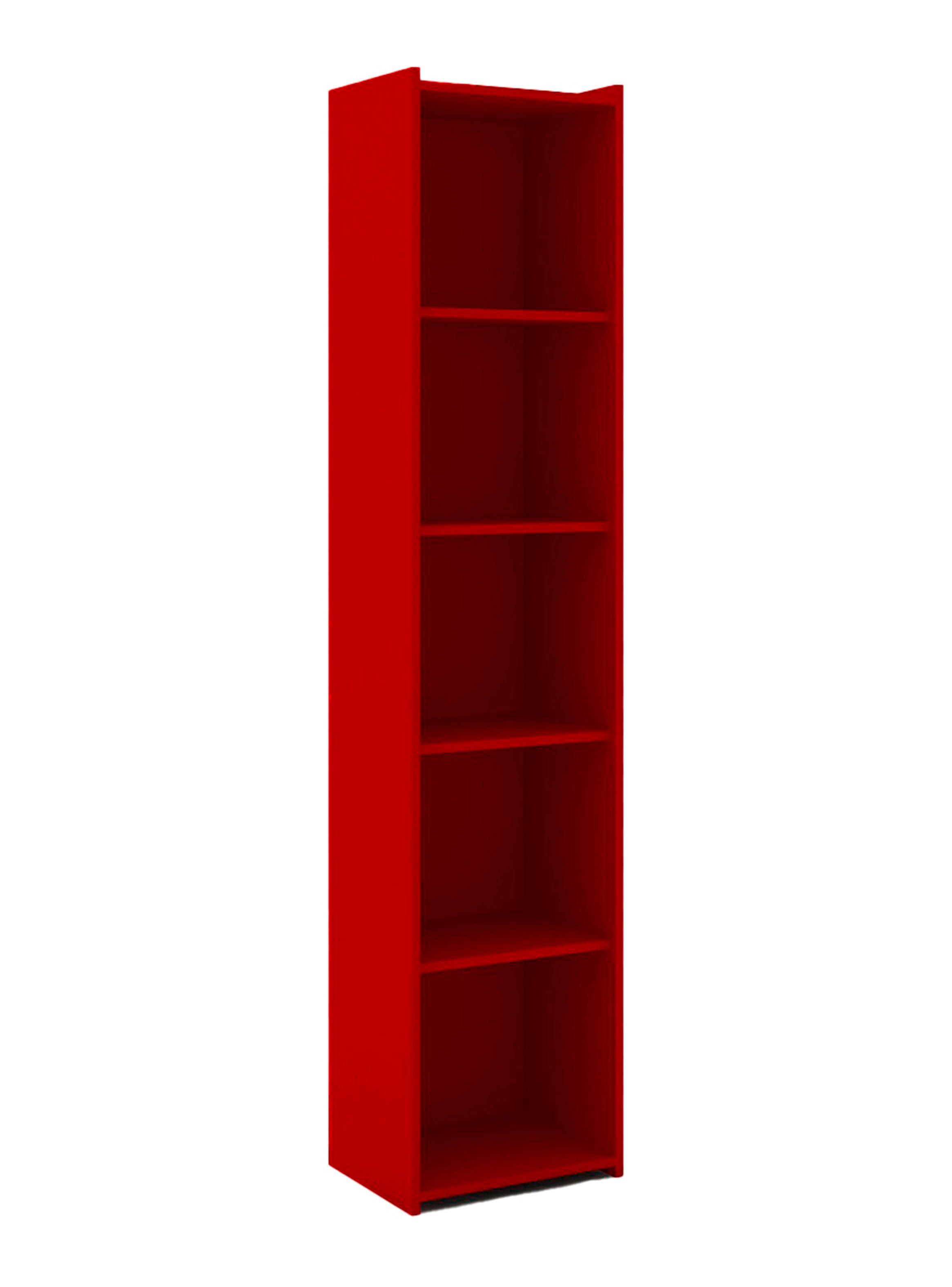 Librero 5 Niveles Malmo 182x40 cm-0