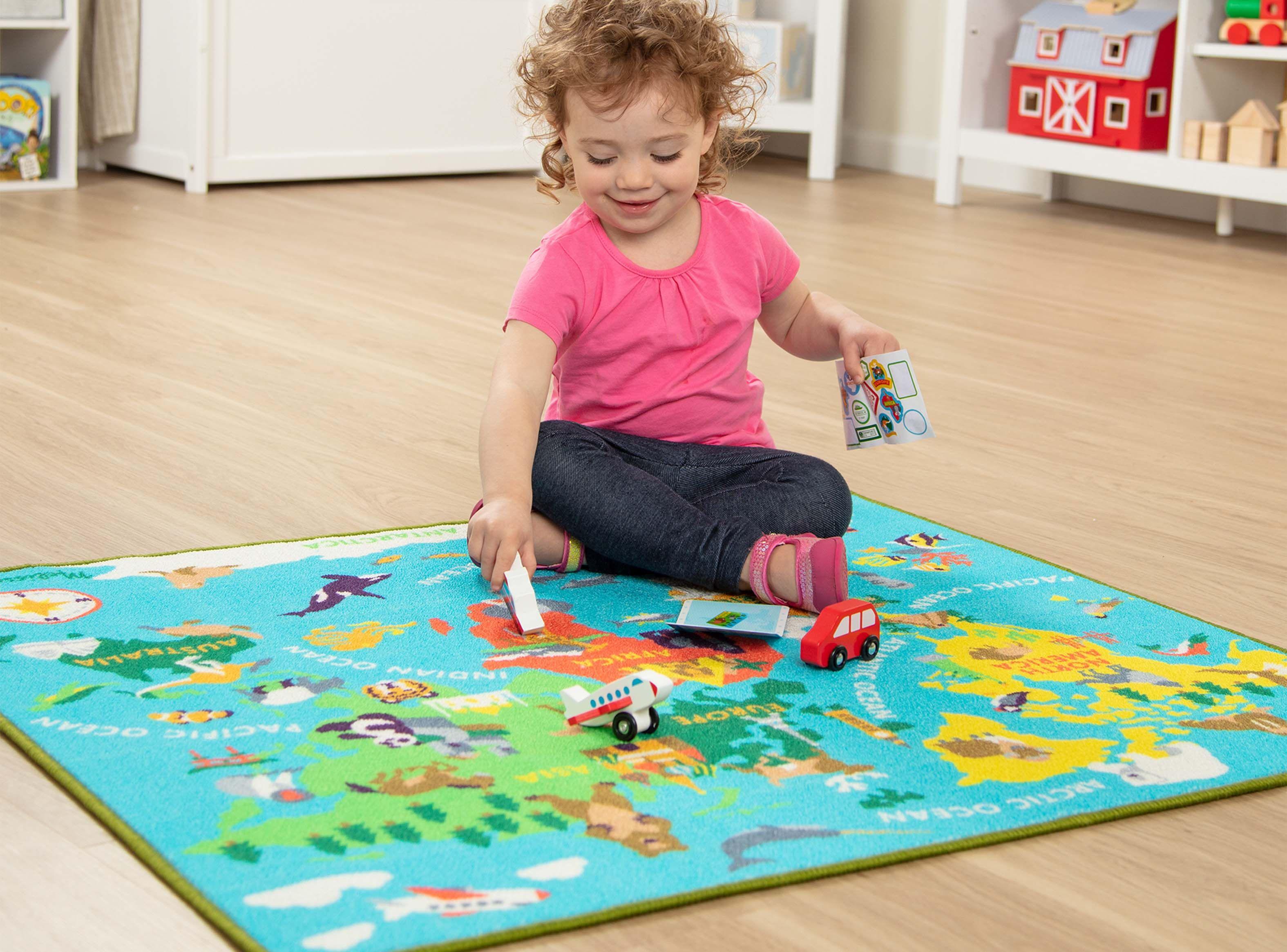 Melissa & Doug Alfombra Viaje Alrededor del Mundo Caramba-3