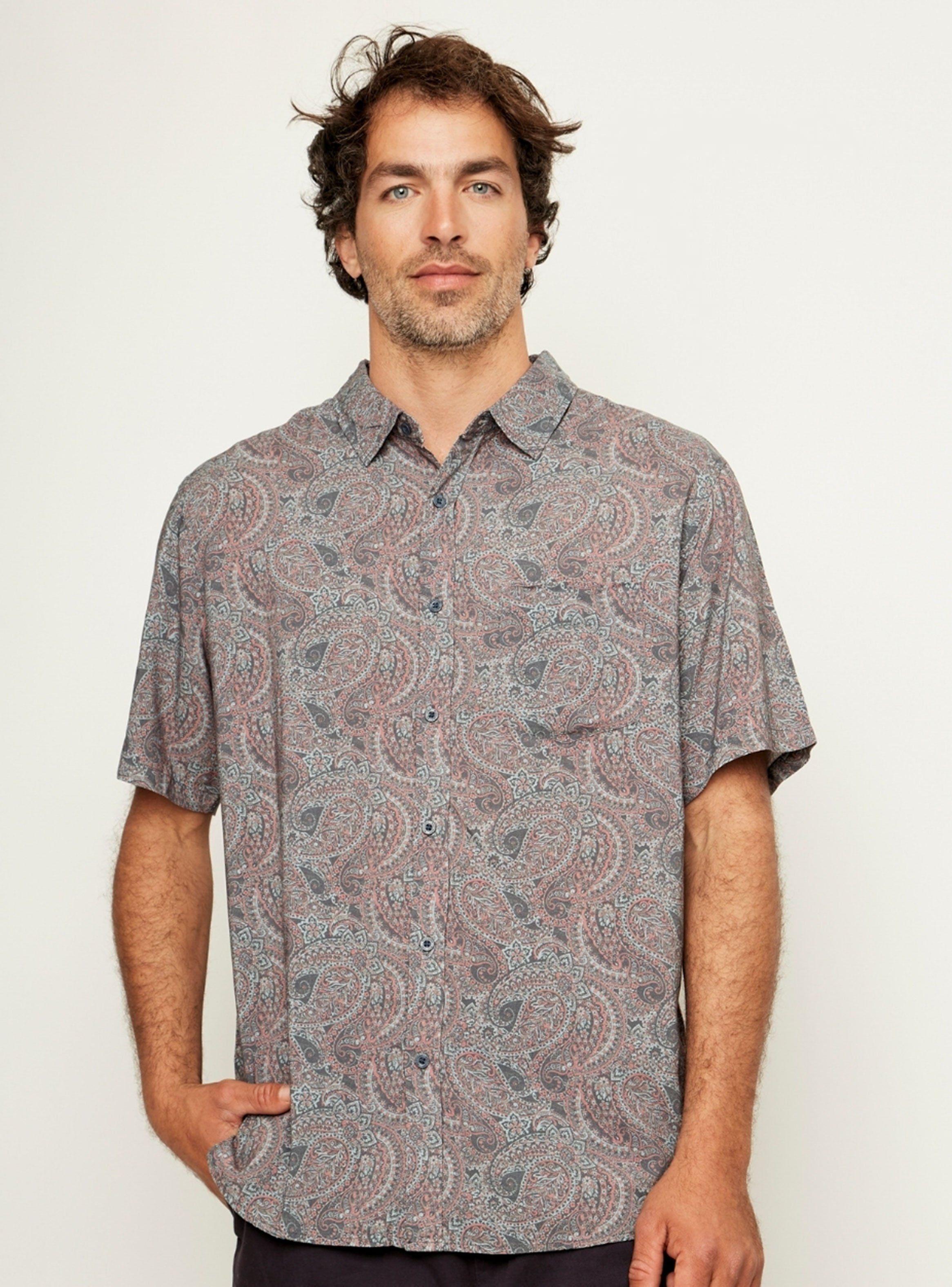 Camisa Mero Fibra Origen Natural Paisley-0