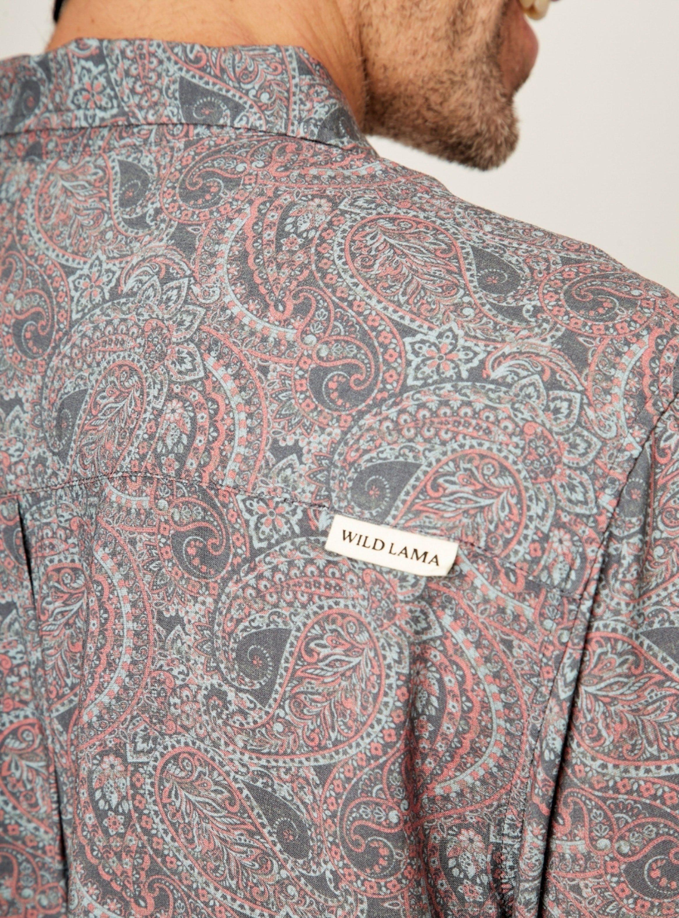 Camisa Mero Fibra Origen Natural Paisley-3