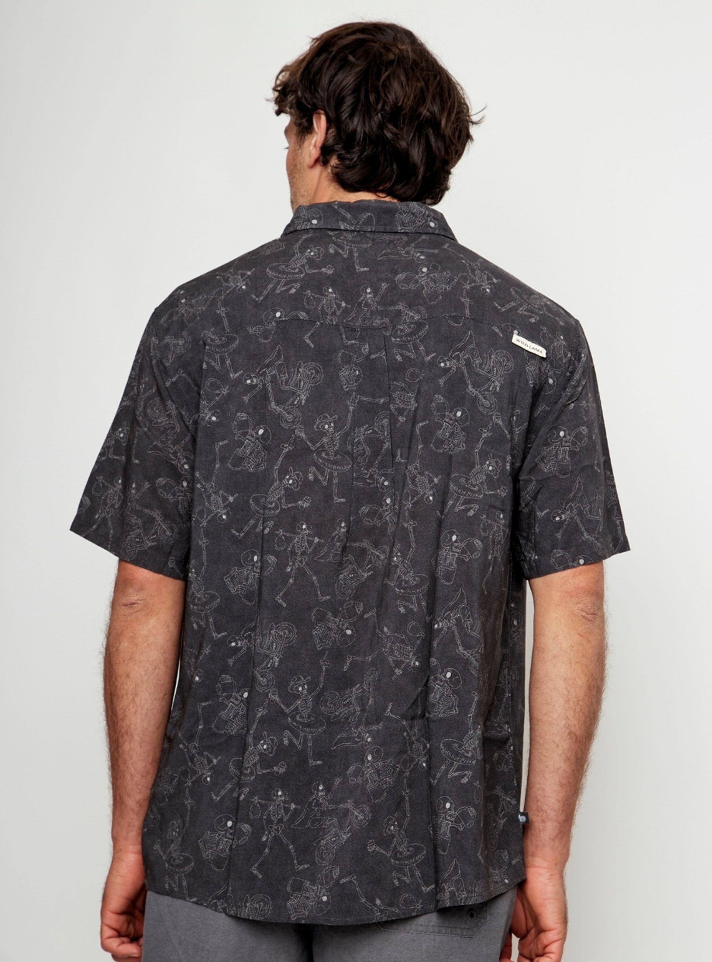 Camisa Mero Fibra Natural Calaveras-1