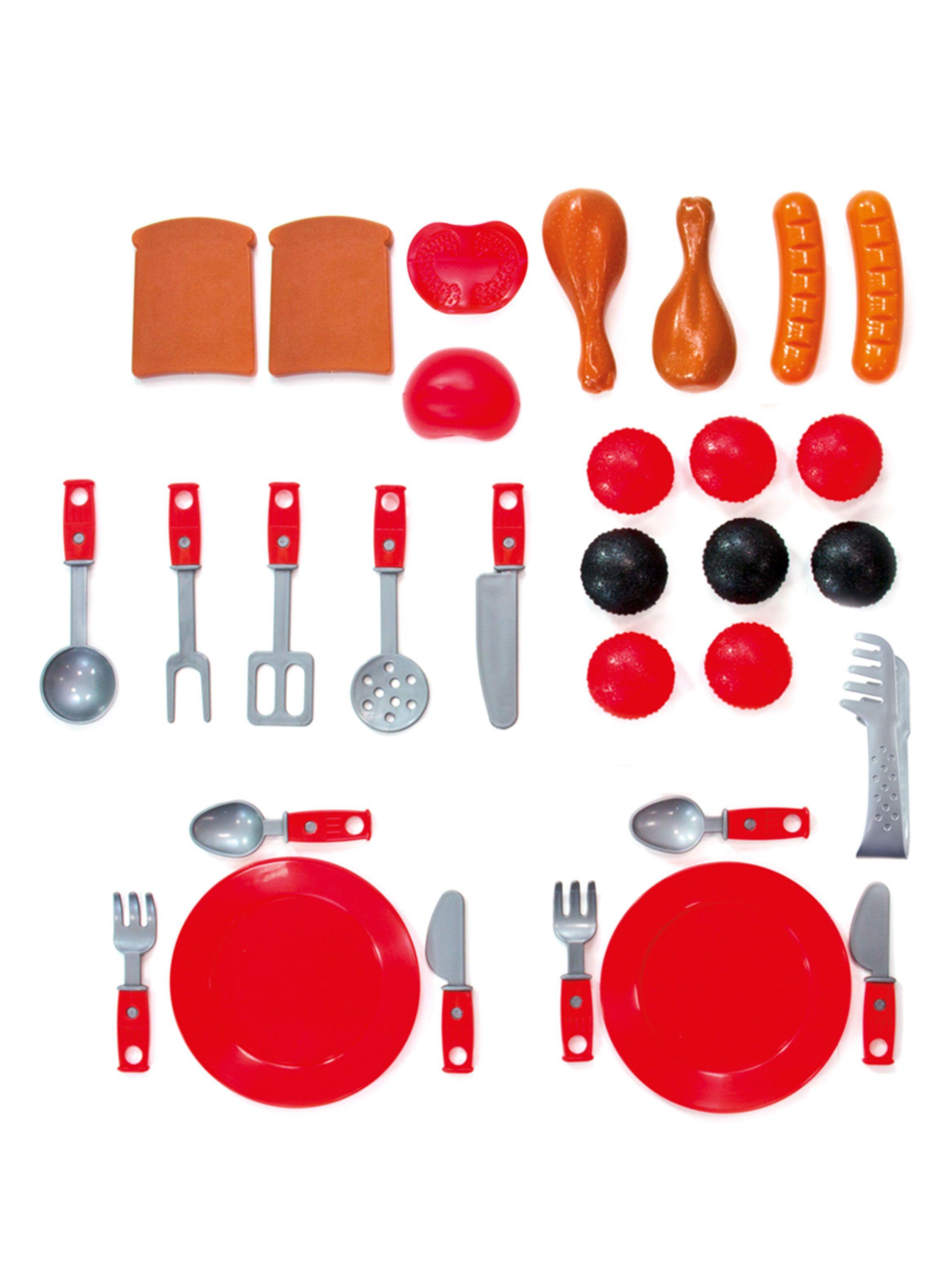 Juguete Paradiso Mini Hogar Set Parilla Niño 25 Accesorios-2