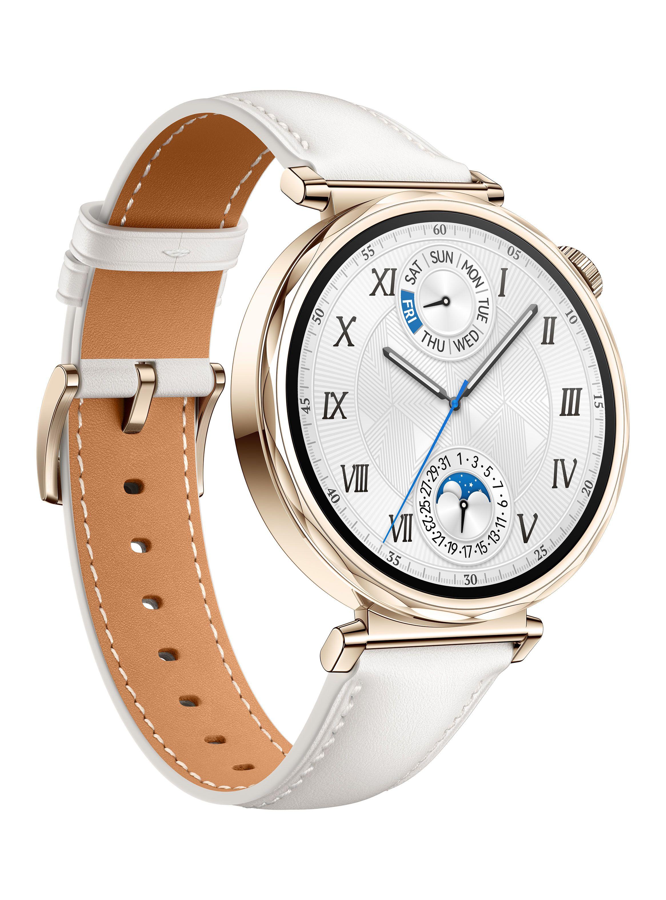 Smartwatch GT 5 41mm White Composite Leather-2