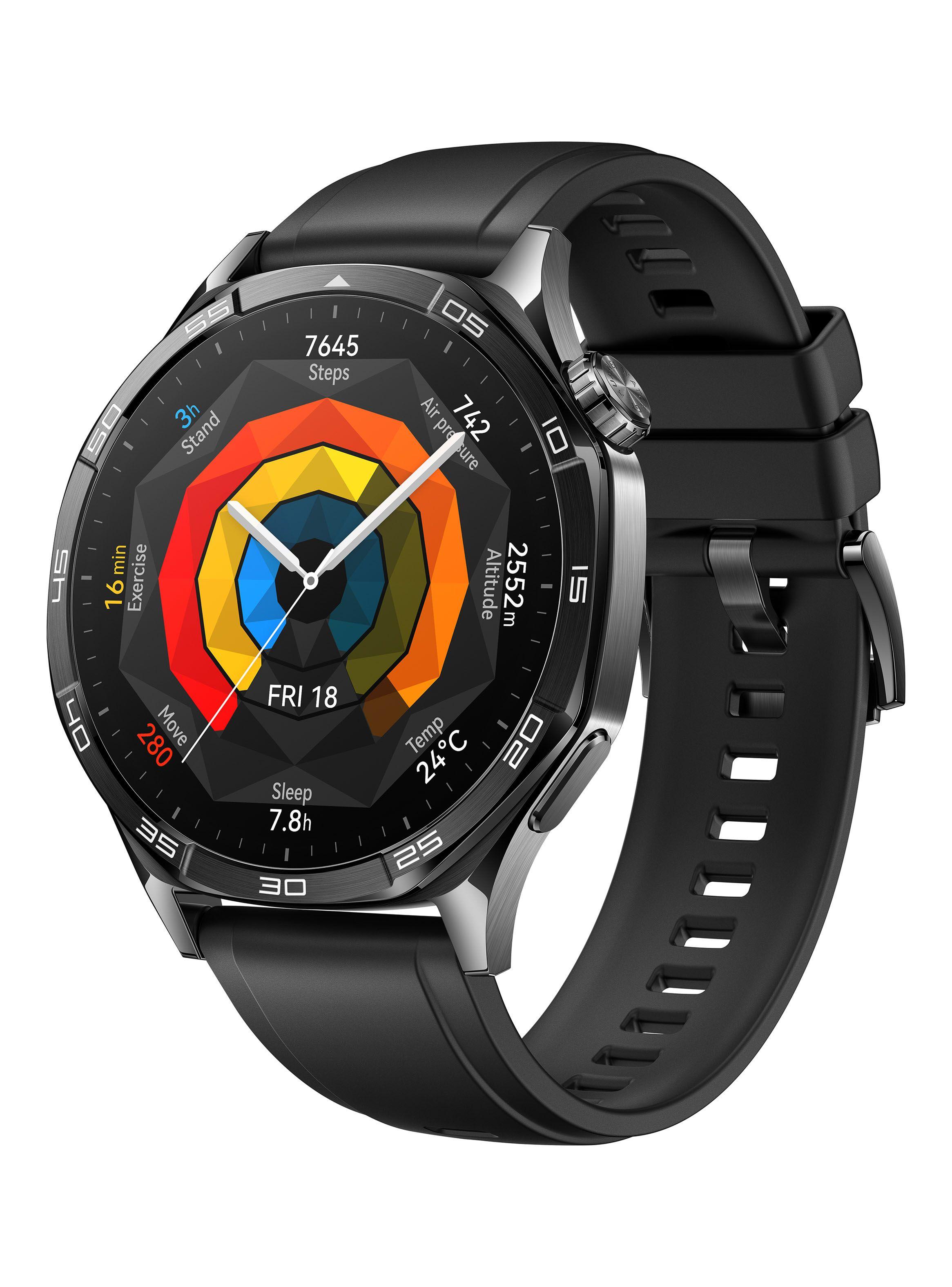 Smartwatch GT 5 46mm Black Fluoroelastomer-2