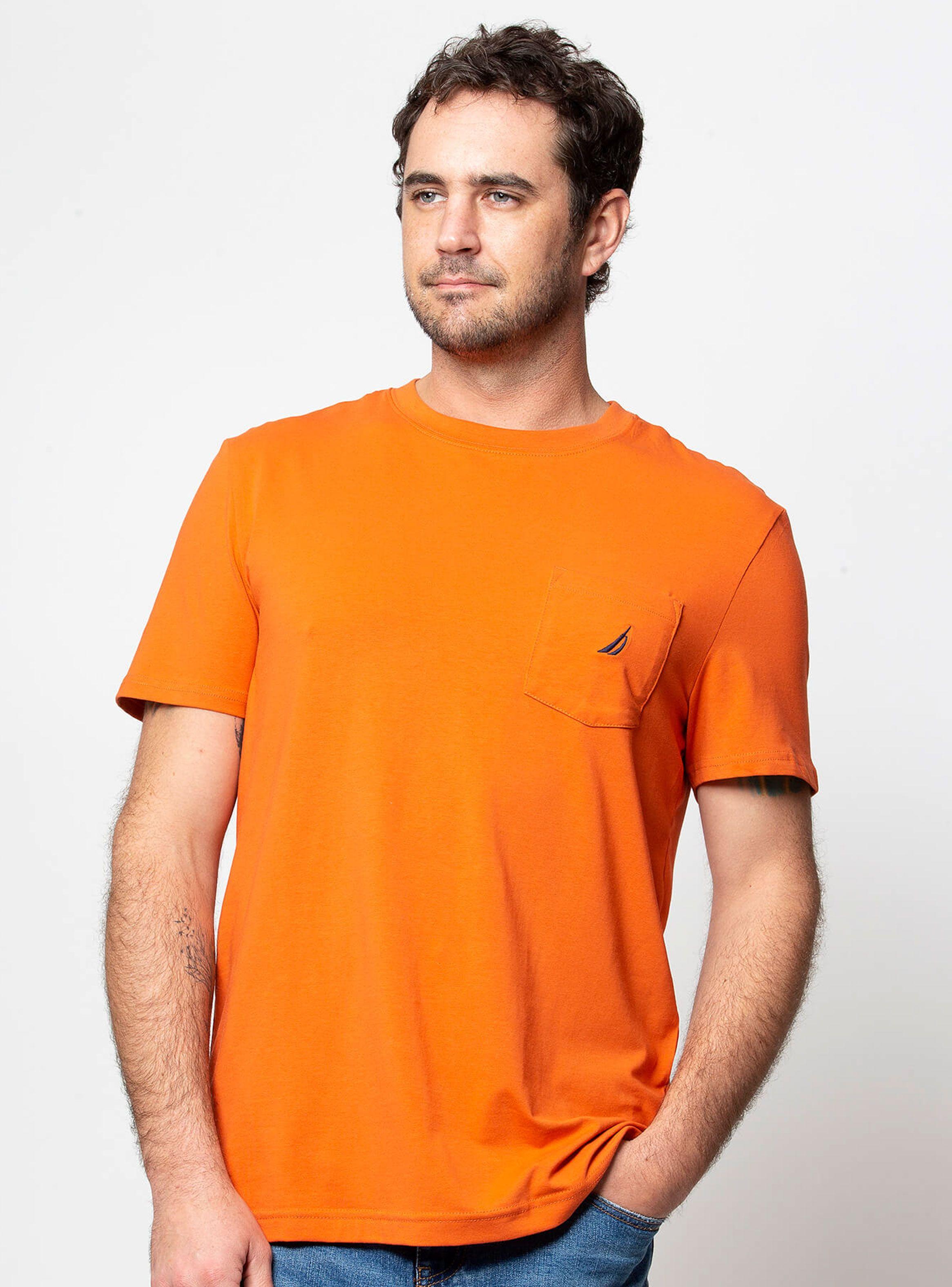 Polera Manga Corta Hombre Crewneck-0