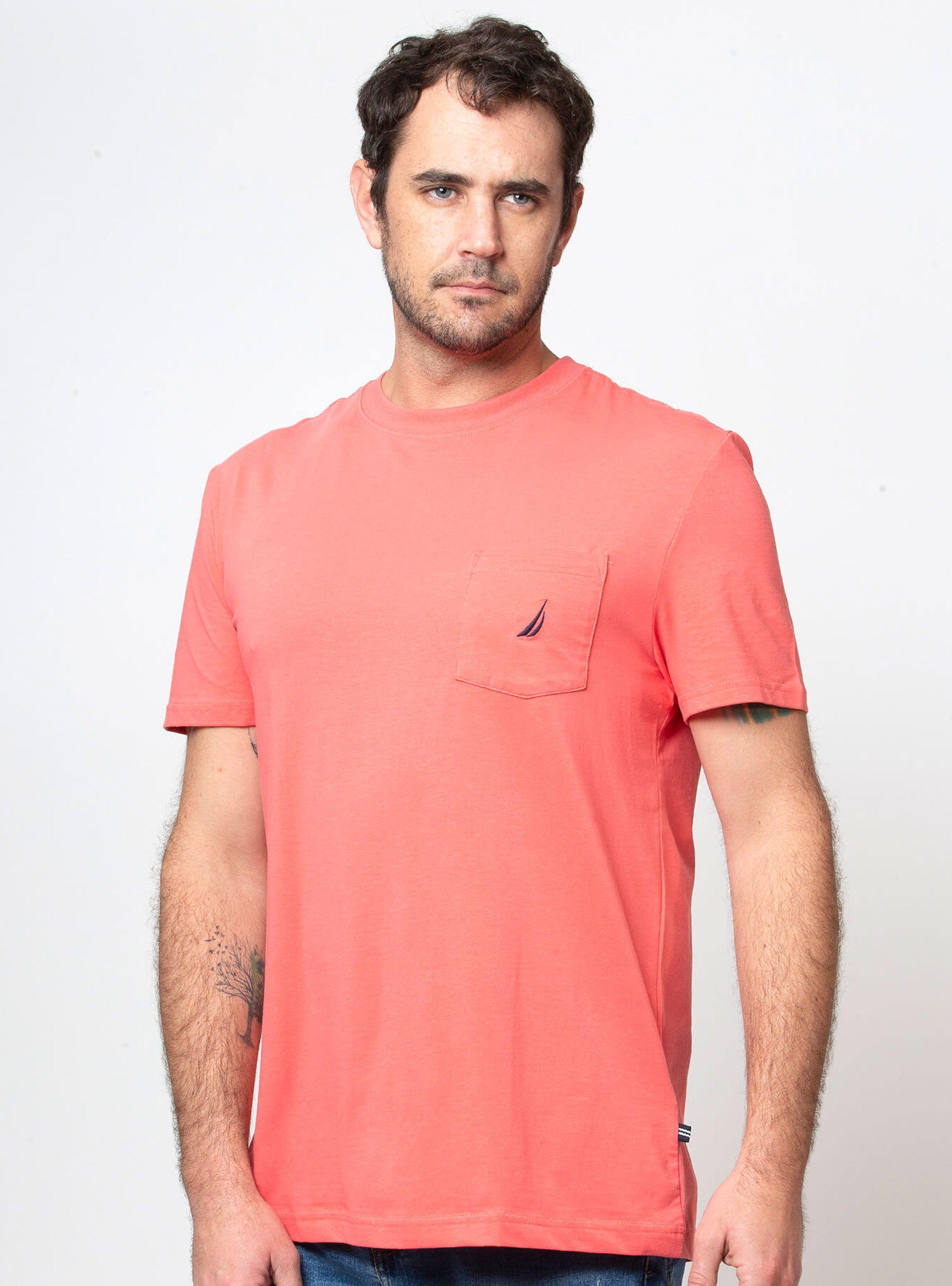 Polera Manga Corta Hombre Crewneck-0