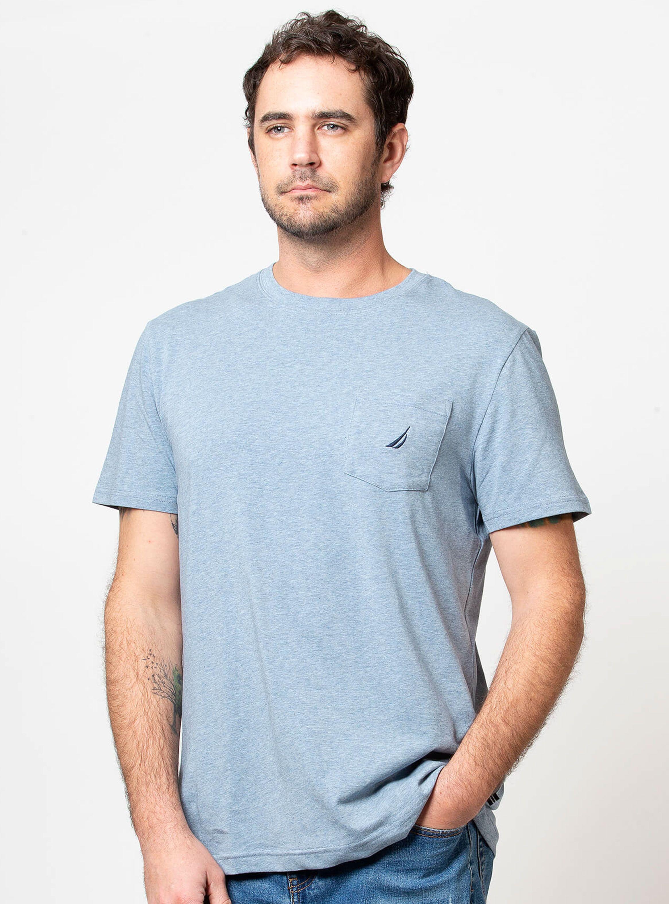 Polera Manga Corta Hombre Crewneck-0