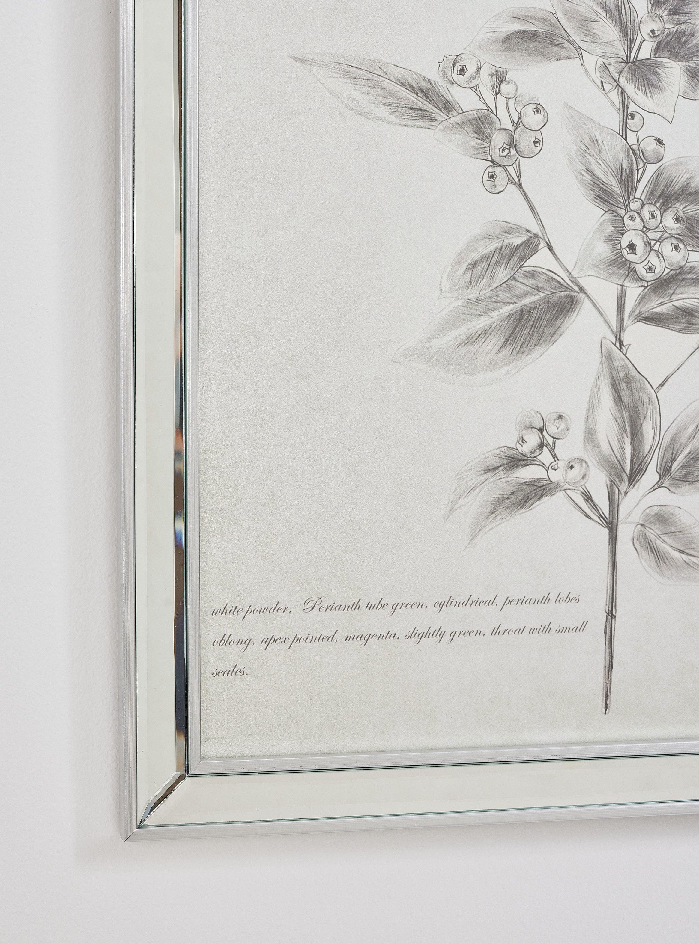Cuadro Espejo Flor 1 50 x 30 cm-2