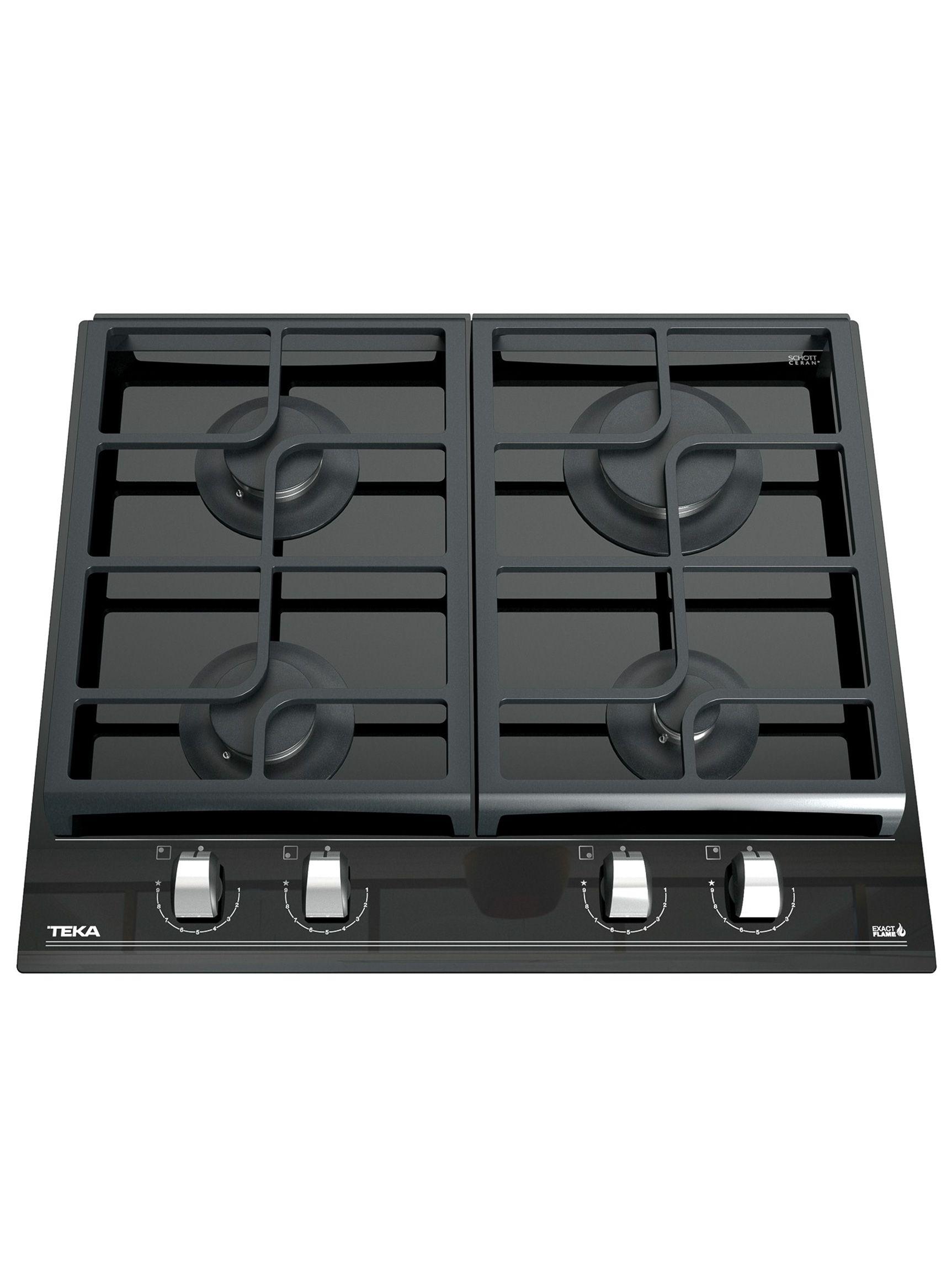 Encimera Cristalgas Teka 4 Quemadores GZC 64300 XBB-2