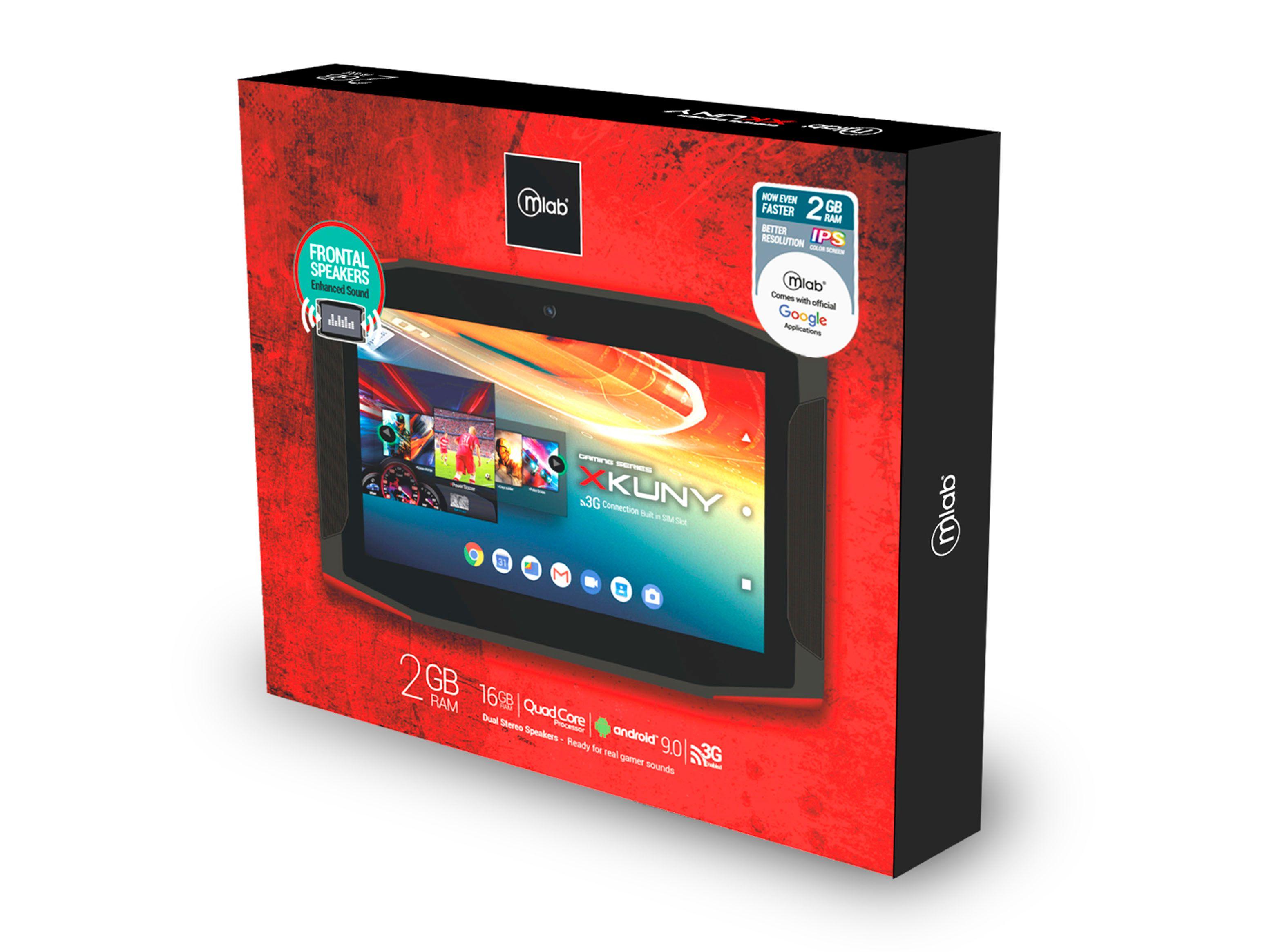 Tablet Microlab 8715 16GB Negro-3