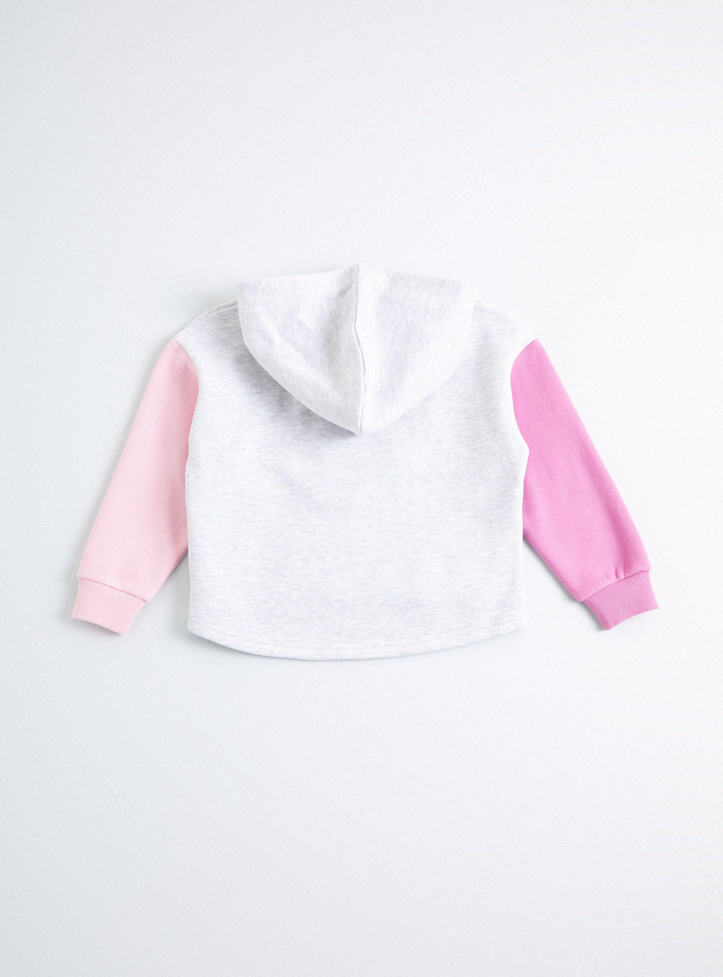 Polerón Estampado Frontal Corte Redondo-2