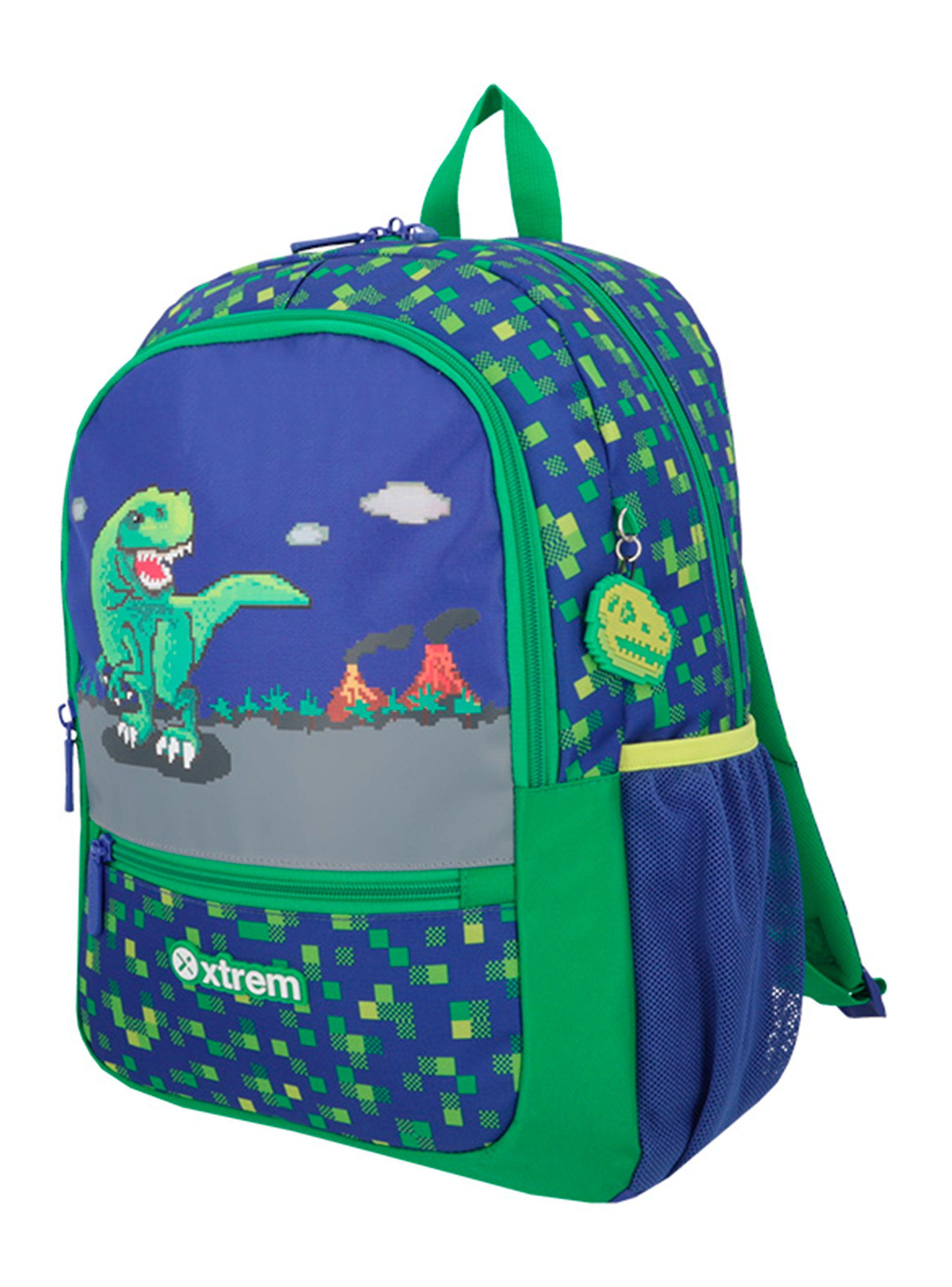 Mochila Logan 5Xt Dino Azul-3