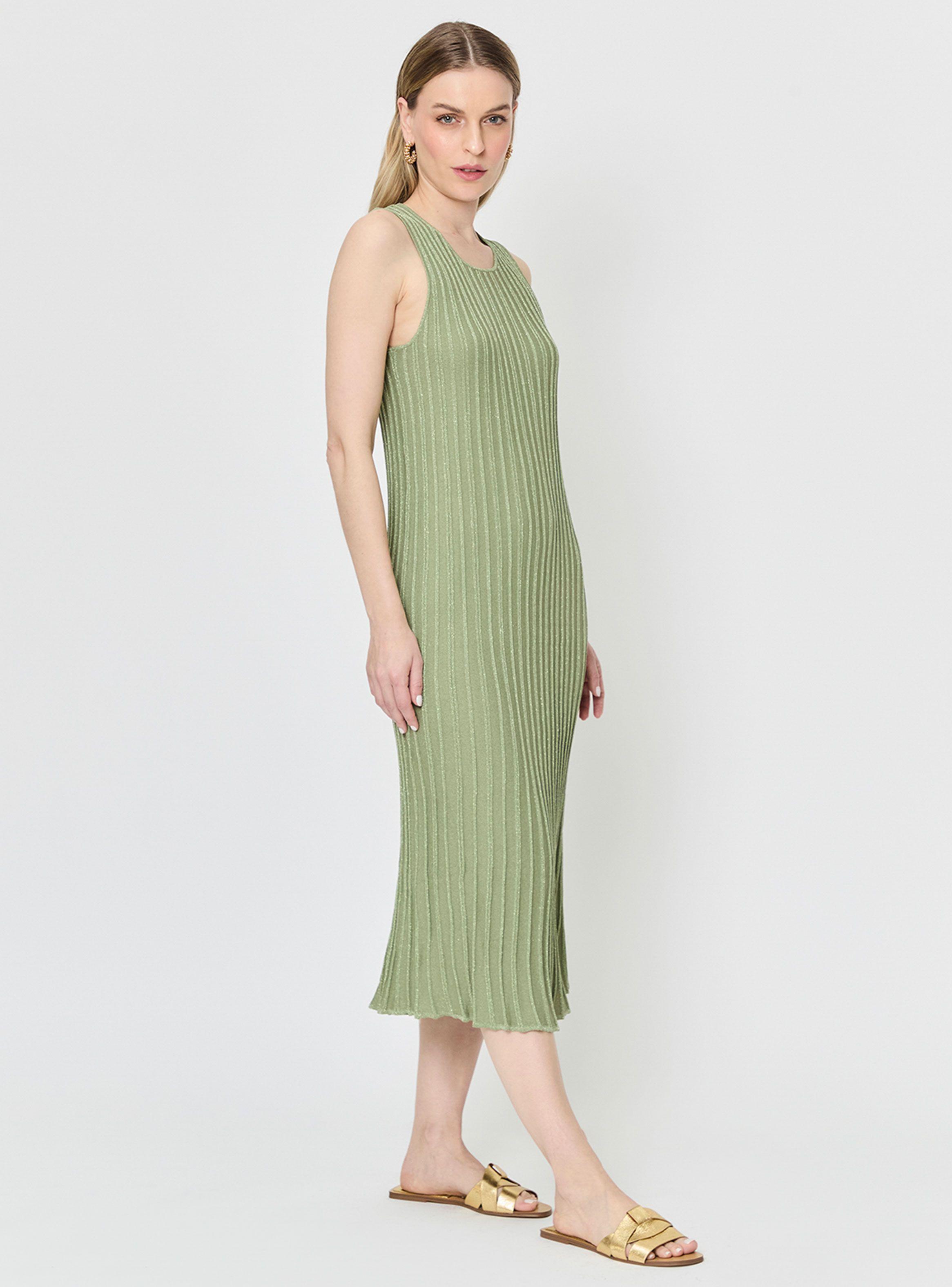 Vestido Tejido Lurex-2