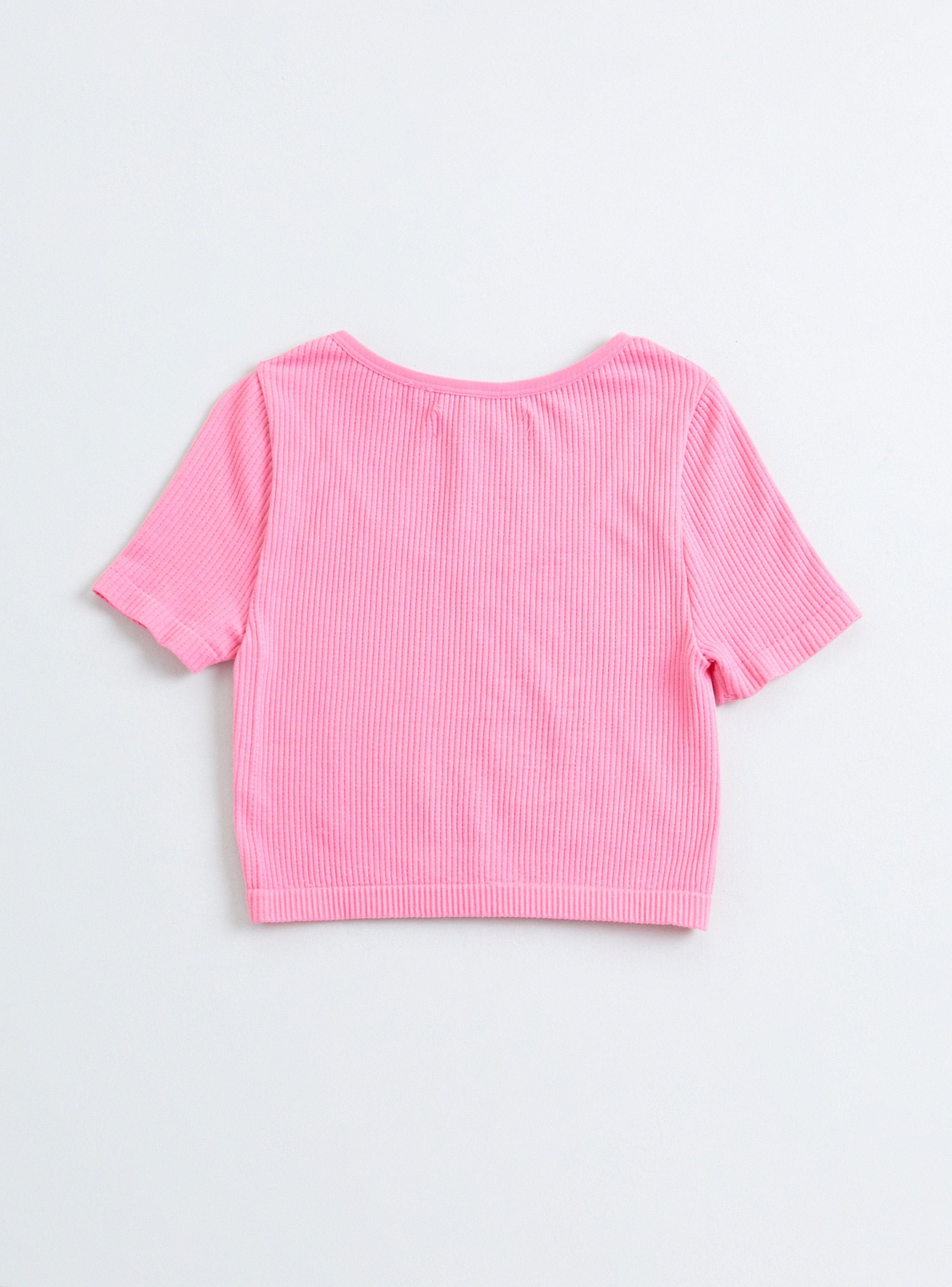 Polera Crop Seamless Verde-1