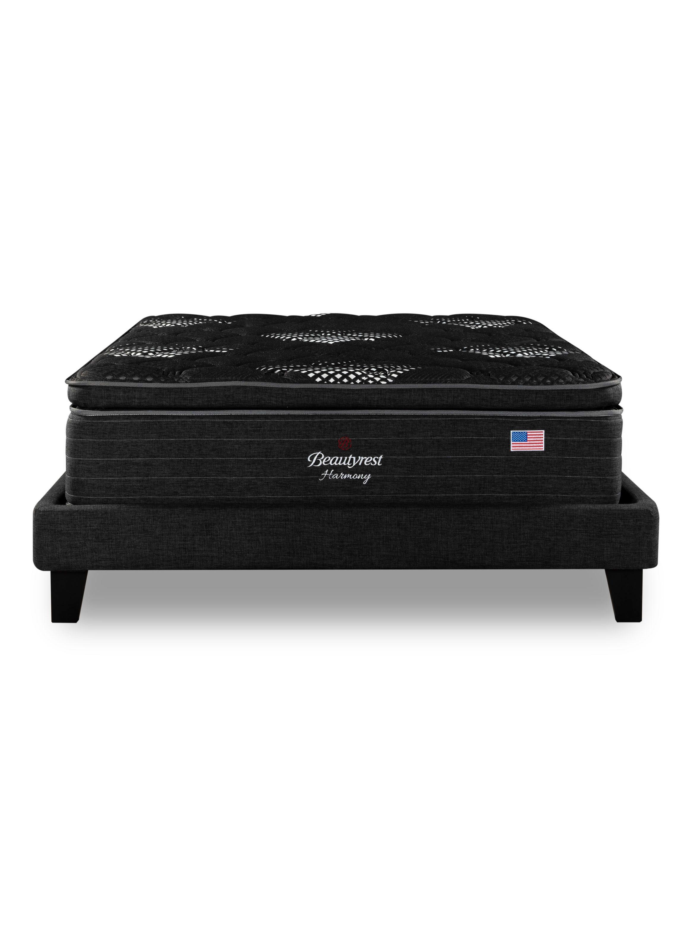 Cama Europea LowNest Harmony Base Dividida 2 Plazas-2