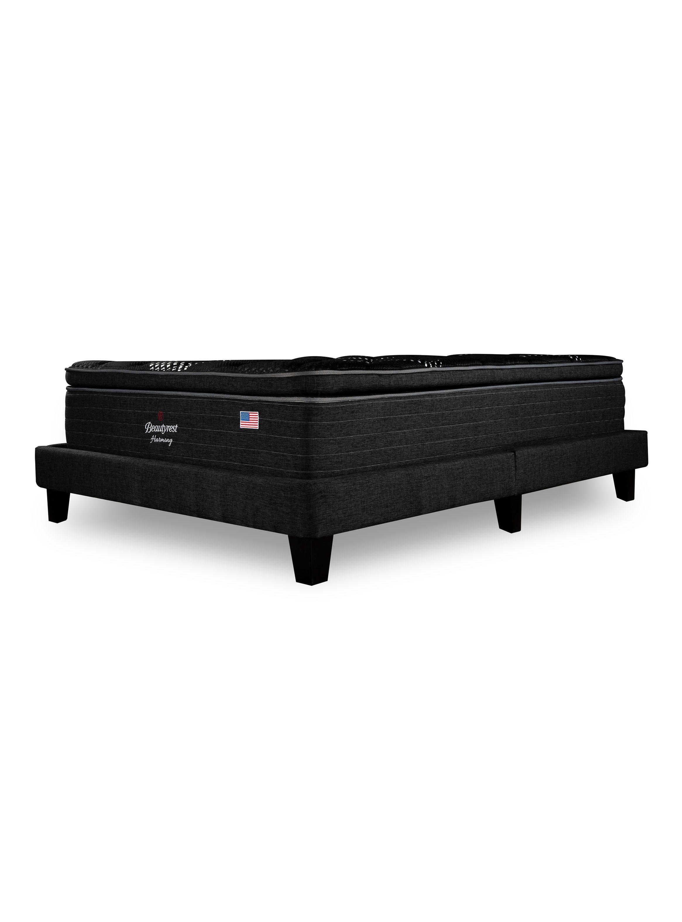 Cama Europea LowNest Harmony King + Respaldo Tibet Margo-0
