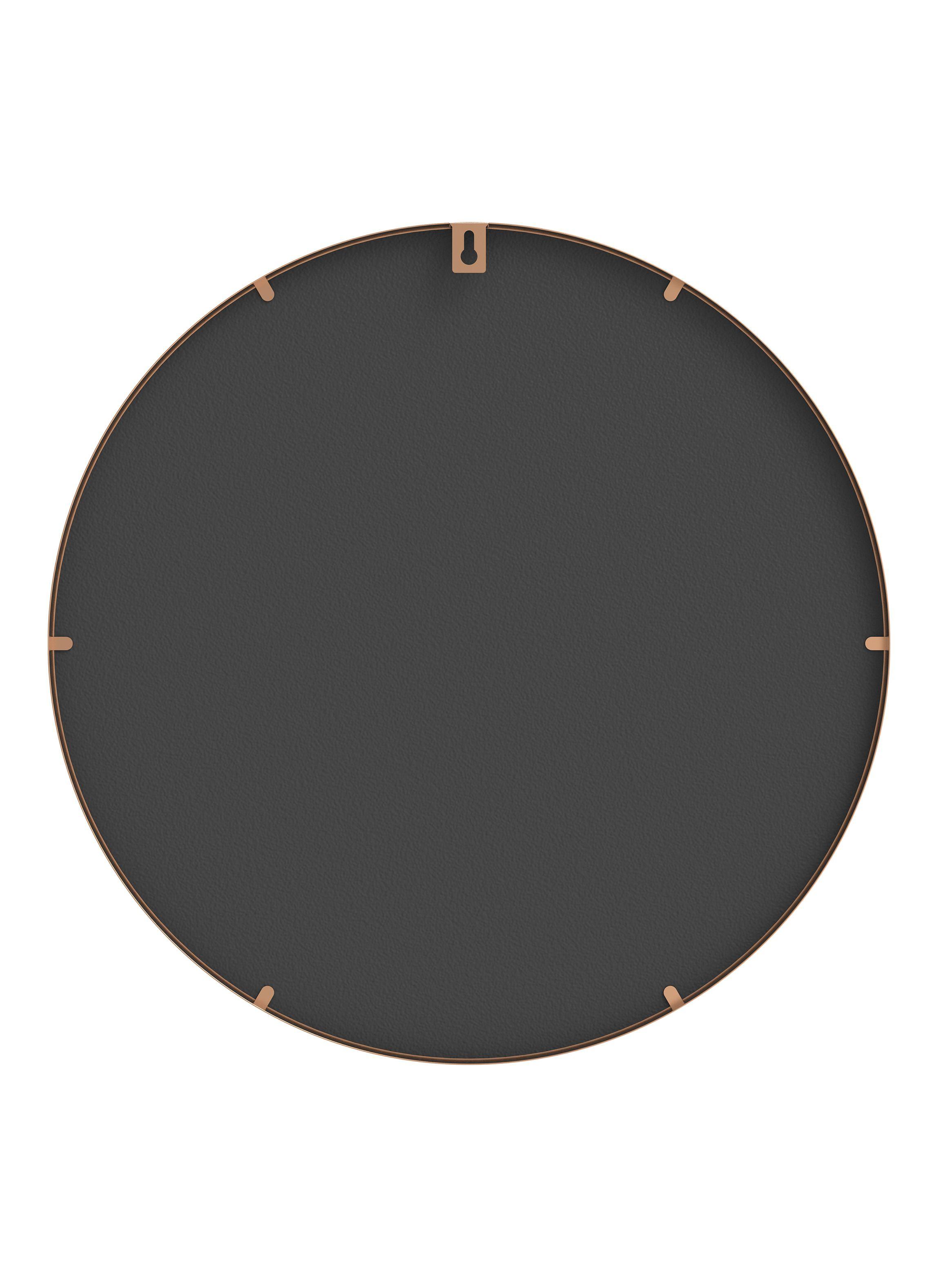 Espejo Alaniz Home Redondo Dorado 50 x 50 cm-2