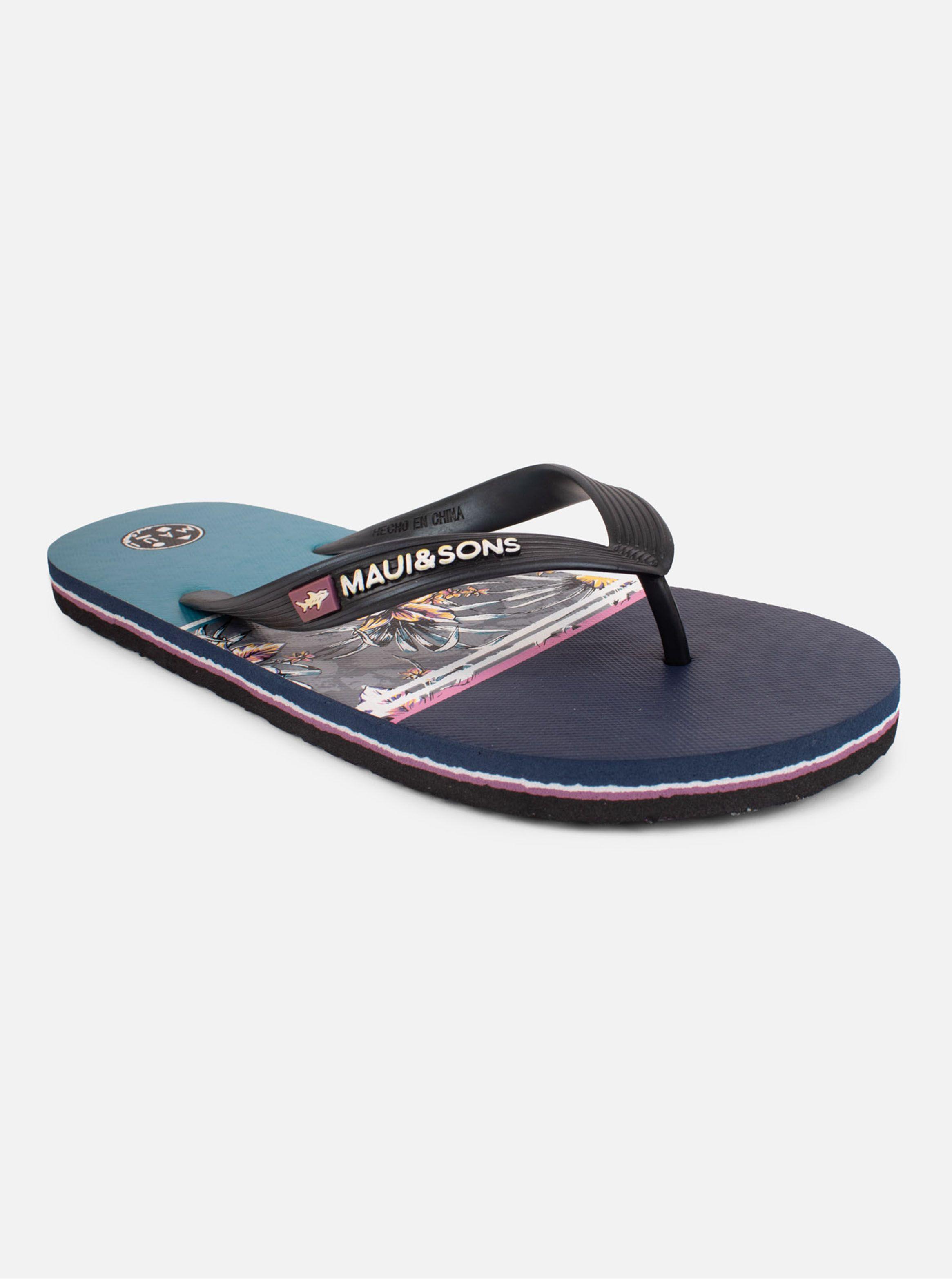 Sandalia de Dedo Print Playero Hombre-2