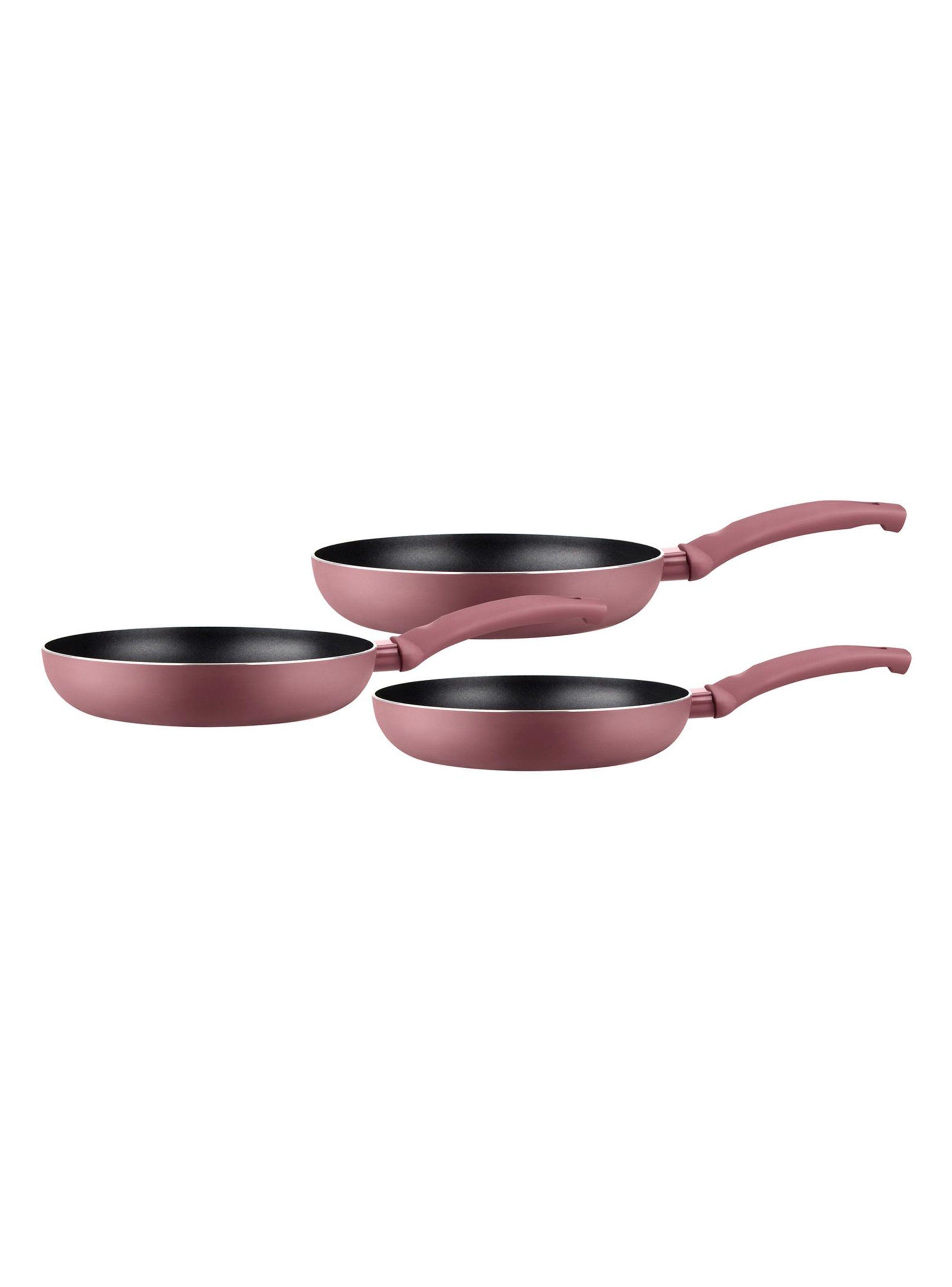 Set Marmicoc Sartenes Aluminio 18-20-24 cm Spring Granate-0