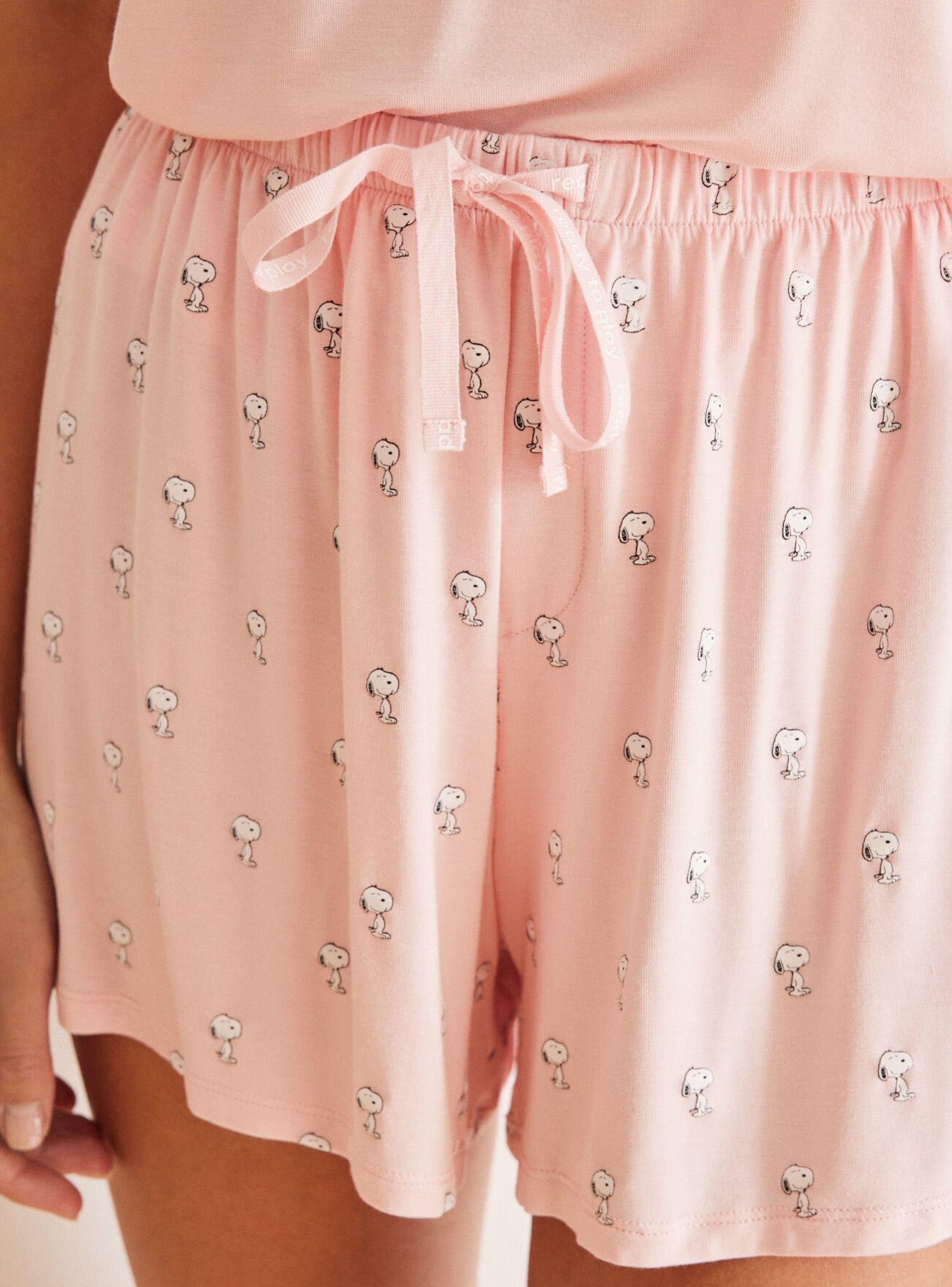 Pijama Corto Súper Soft Snoppy-2