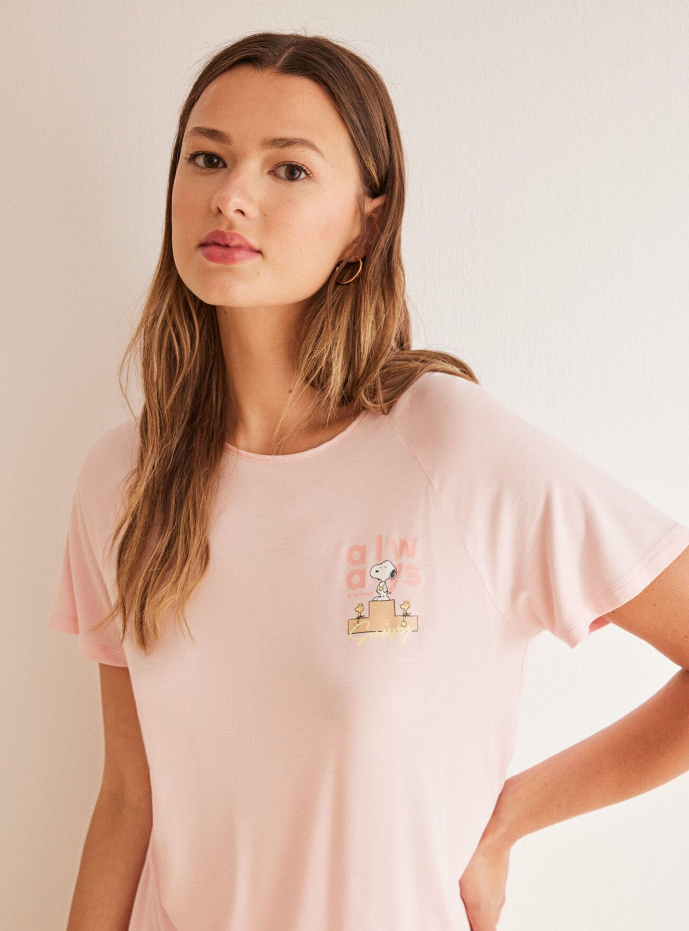 Pijama Corto Súper Soft Snoppy-1