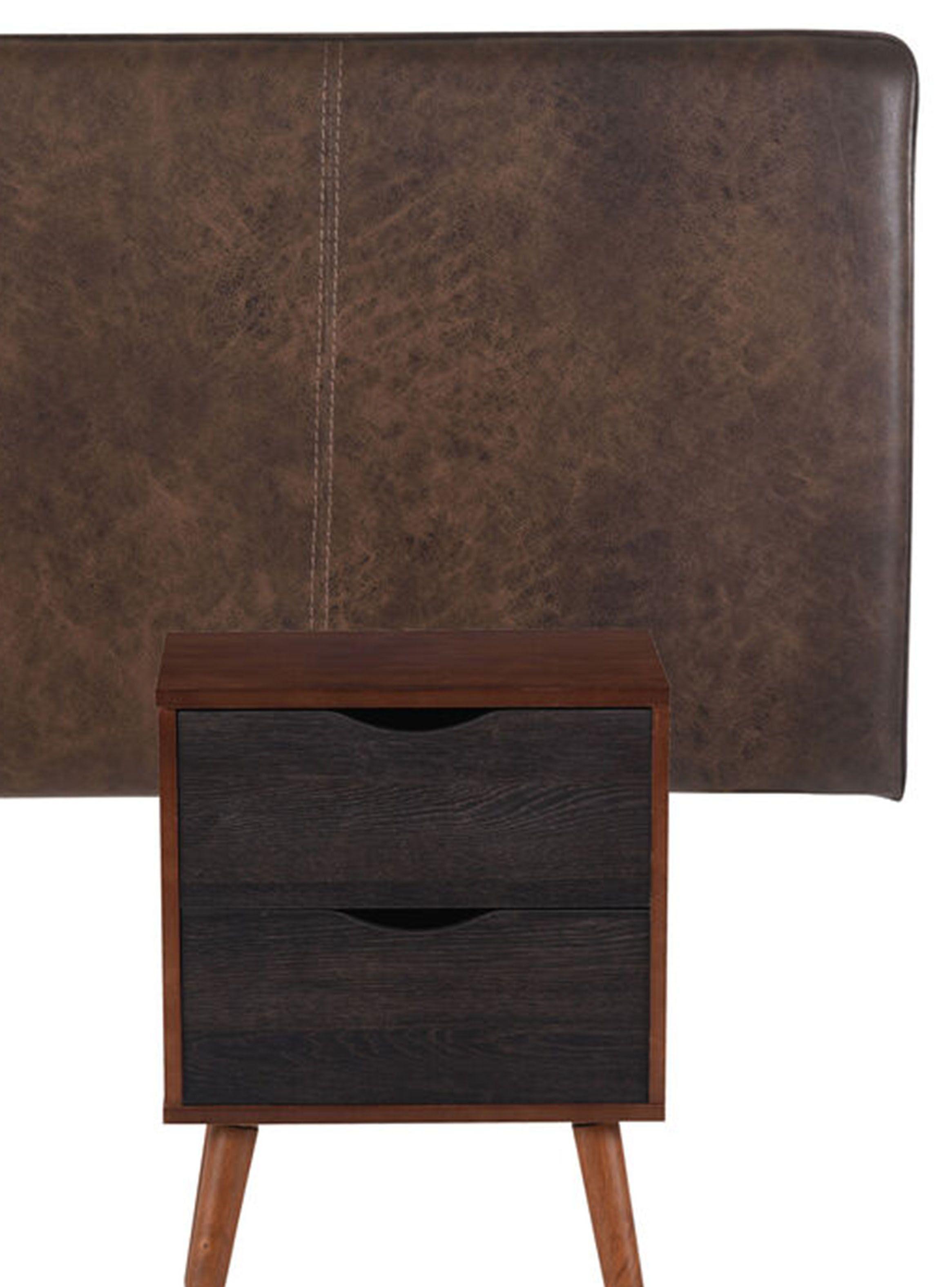 Set Muebles Baker: Respaldo 2 Plazas + 2 Veladores-1